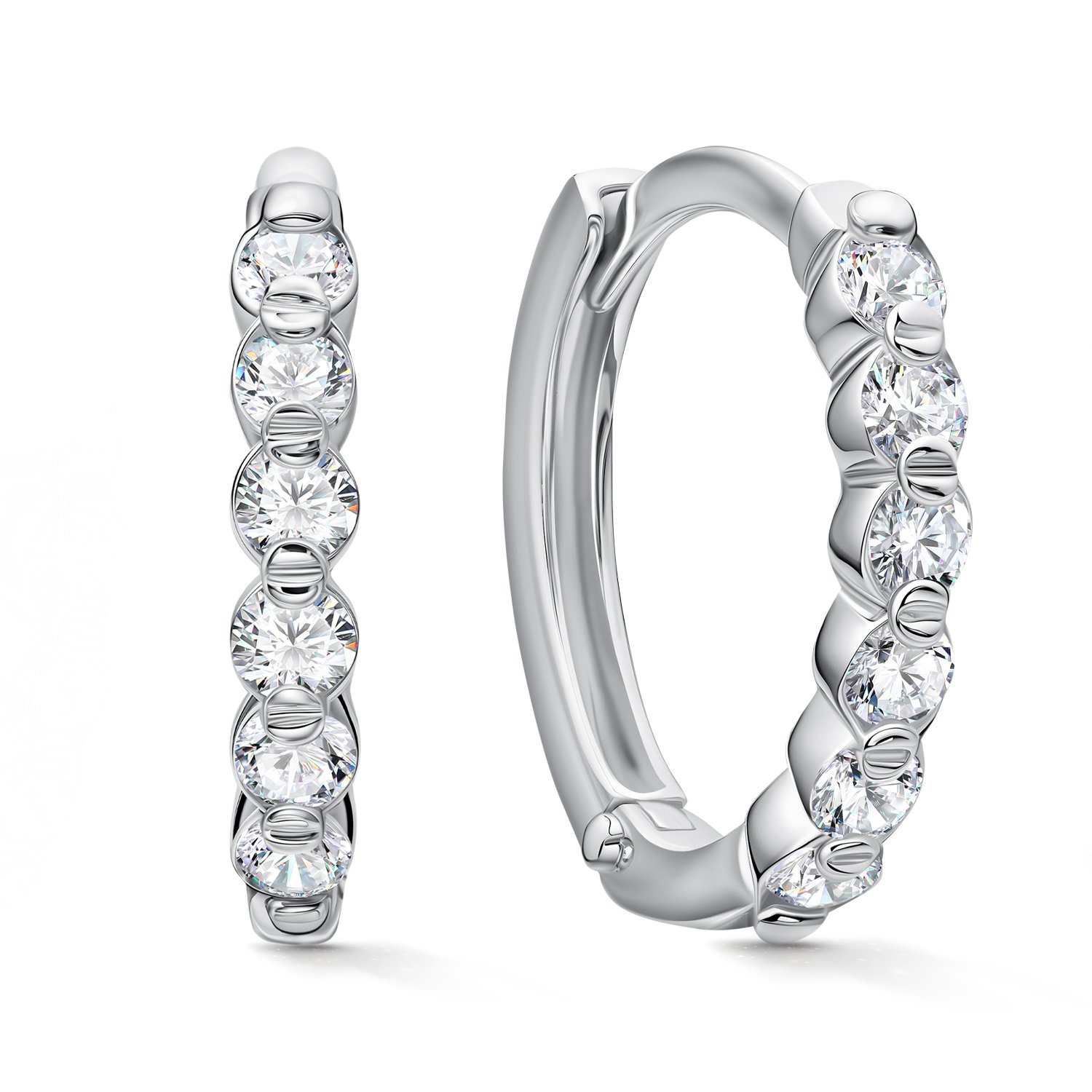 Фото «Золотые серьги с бриллиантами»