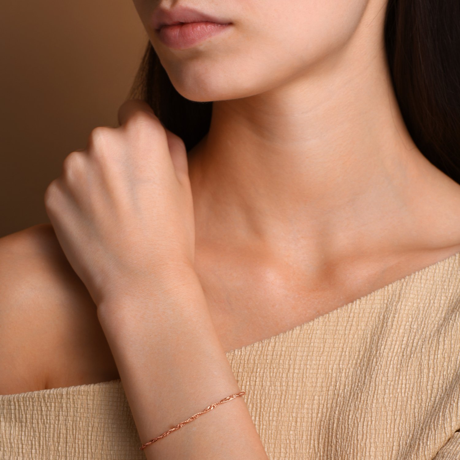 Золотой браслет полновесный