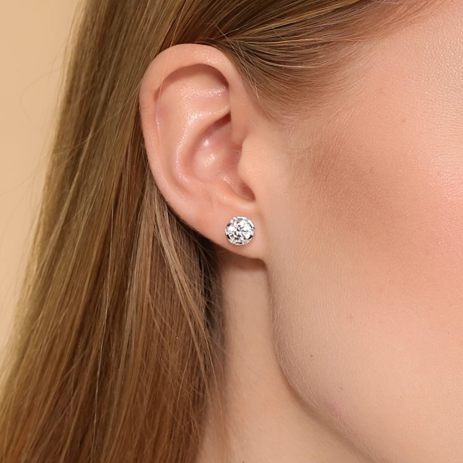 Золотые серьги SMART DIAMONDS 1,55 карата