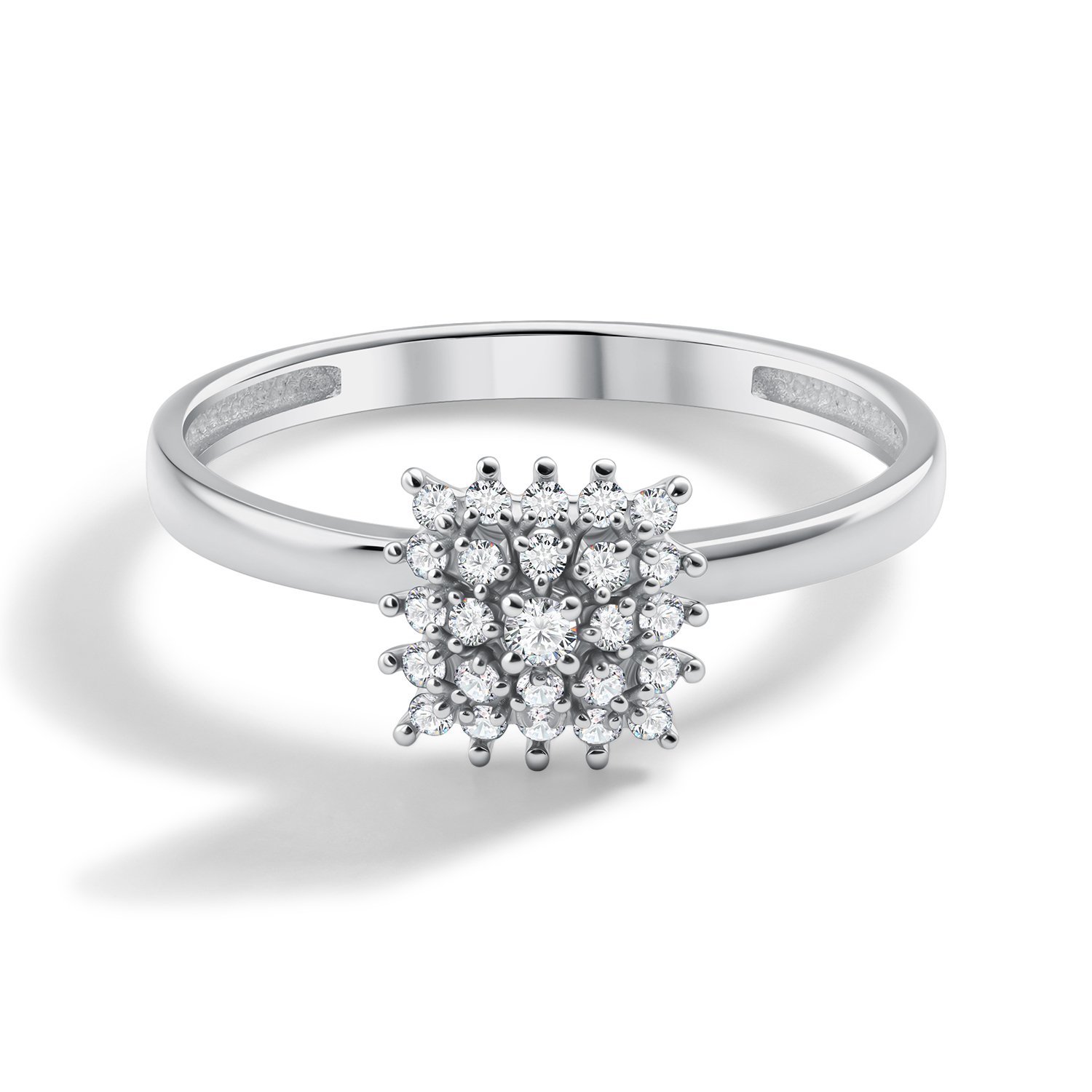 Золотое кольцо с бриллиантами