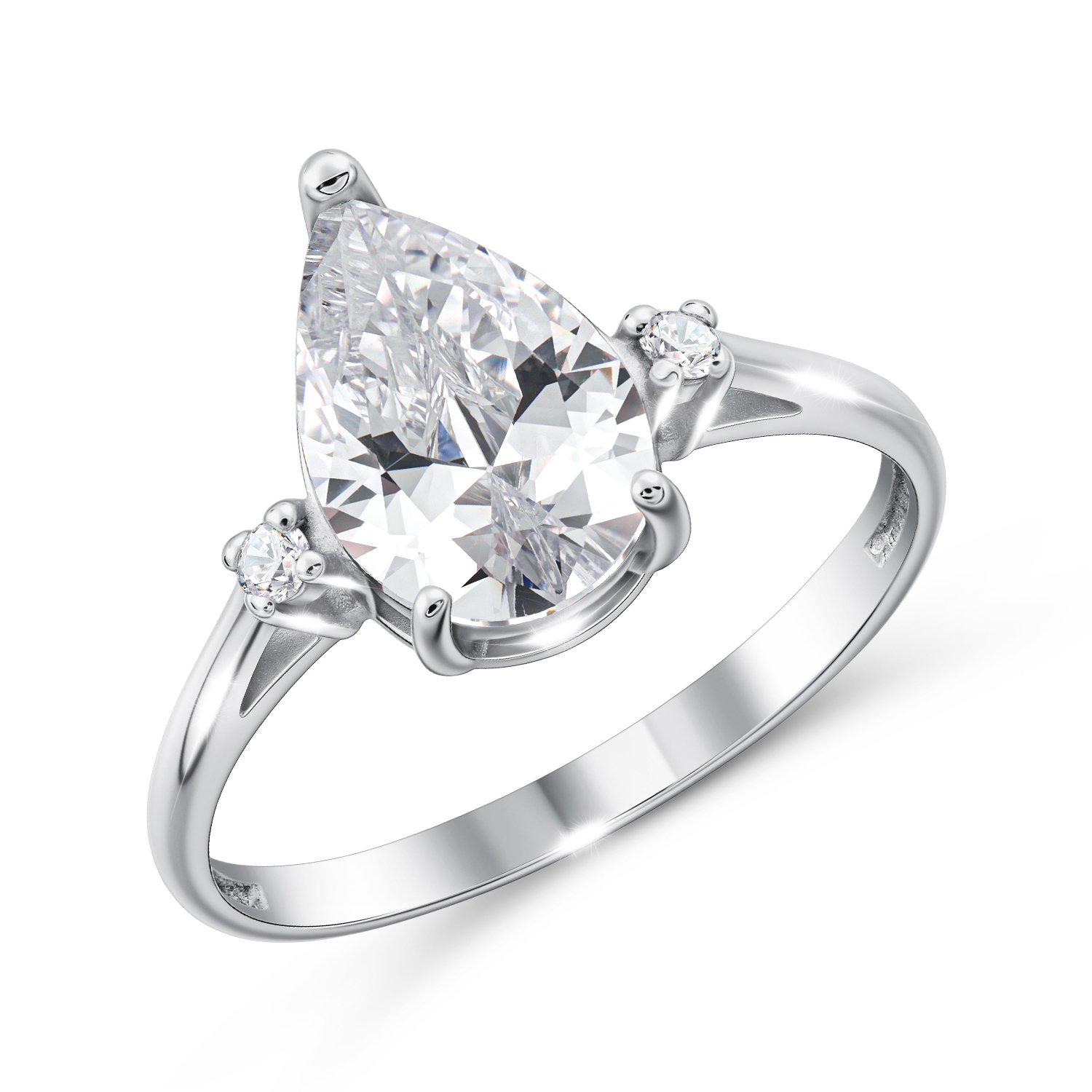 Фото «Серебряное кольцо с фианитами»