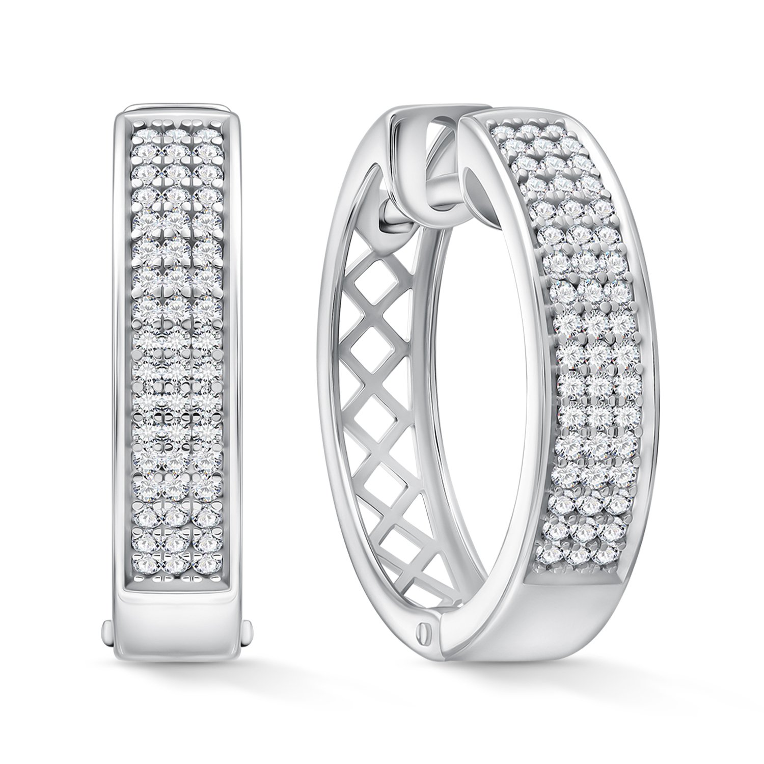 Фото «Золотые серьги с бриллиантами»