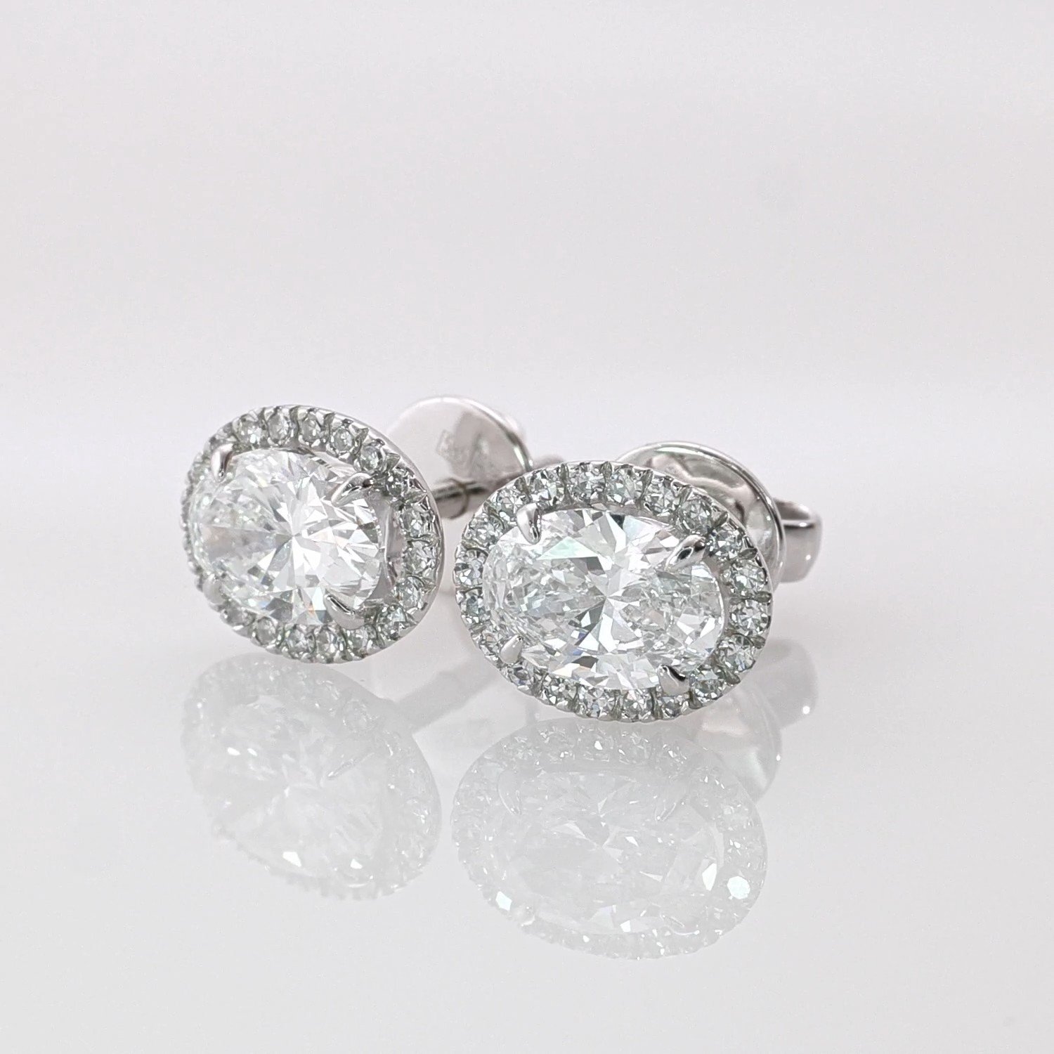 Золотые серьги SMART DIAMONDS 1,56 карата