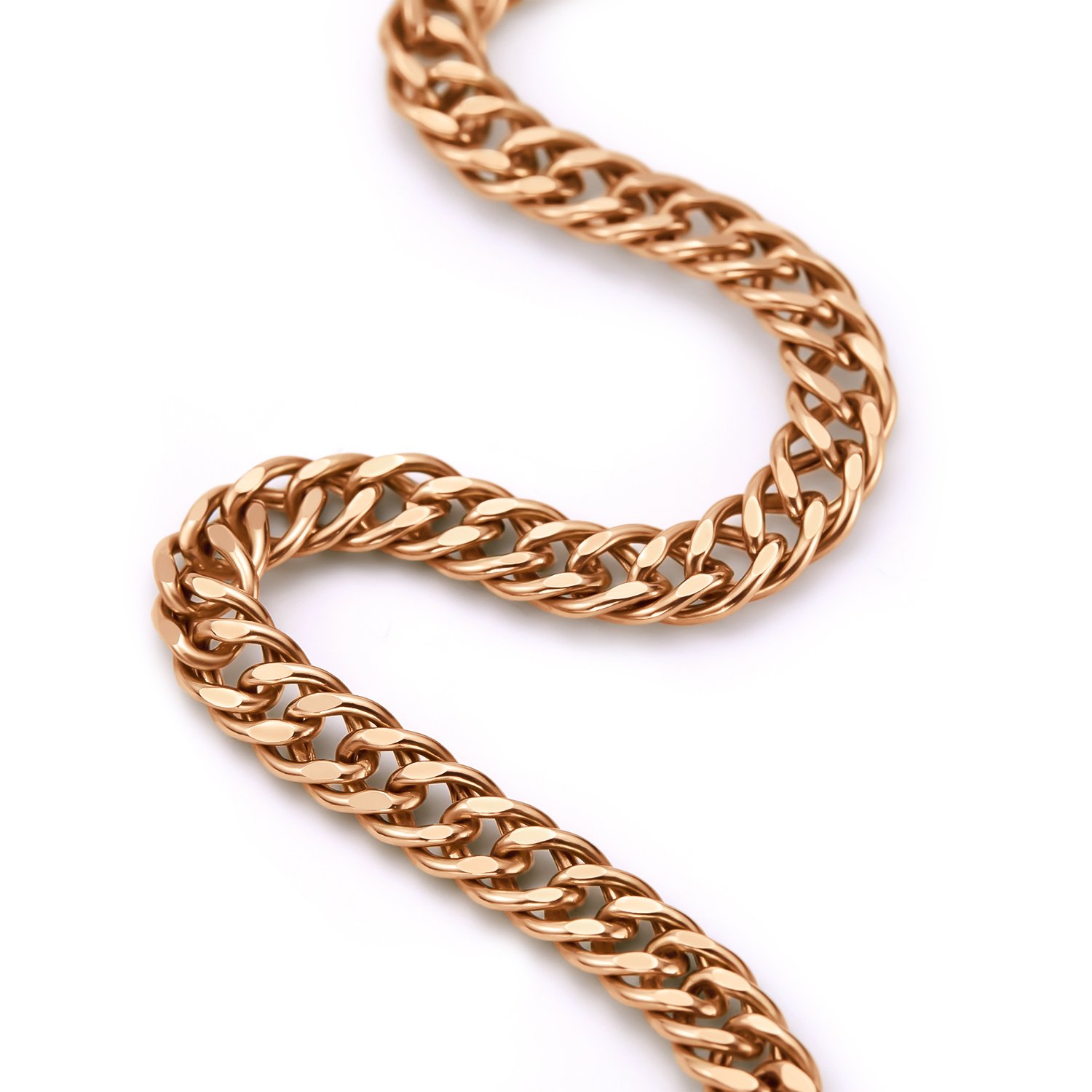 Золотой браслет облегченный