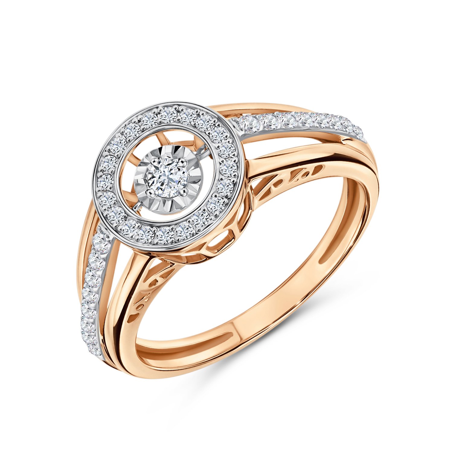 Фото «Золотое кольцо бриллиантами»