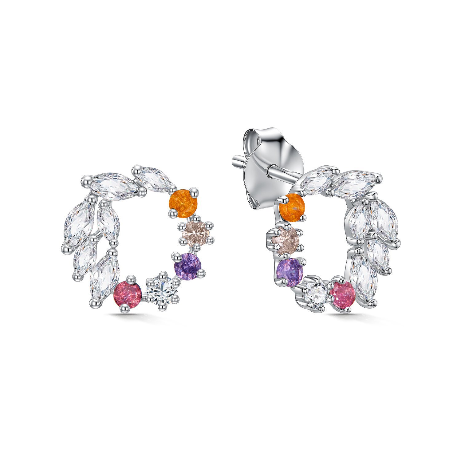 Фото «Серебряные серьги с фианитами»