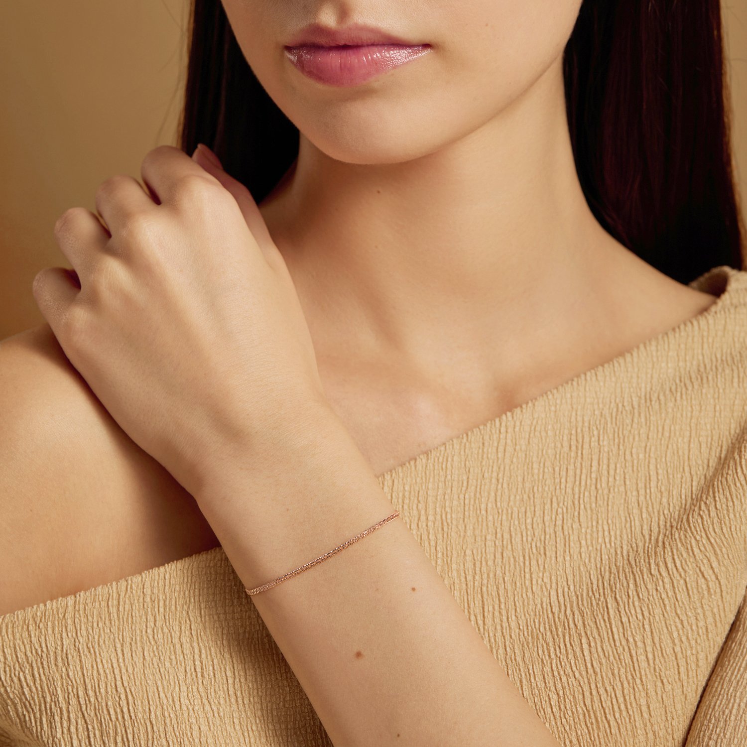 Золотой браслет полновесный