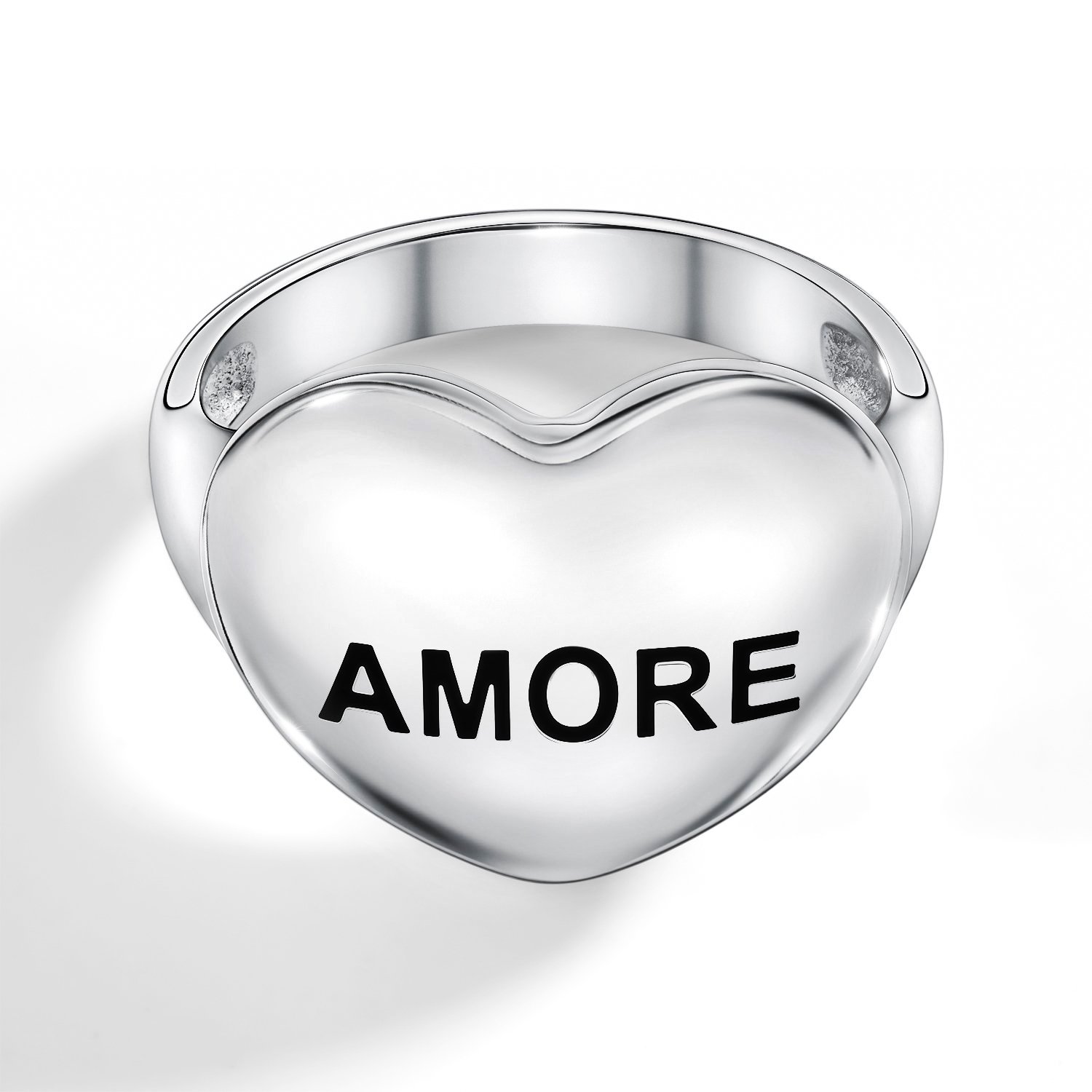 Серебряное кольцо с эмалью