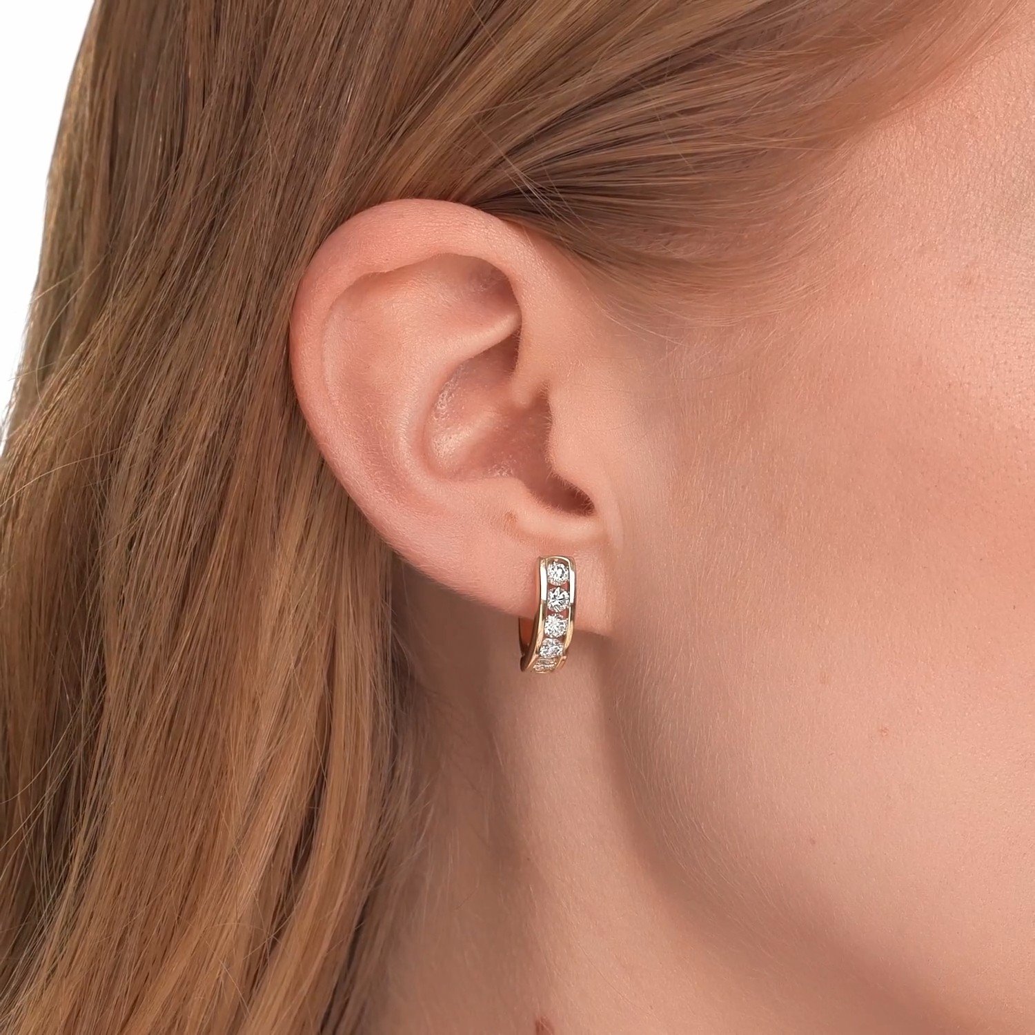 Фото «Золотые серьги SMART DIAMONDS 1,07 карата»