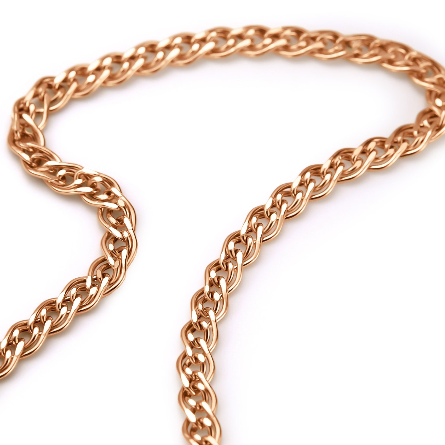 Золотой браслет облегченный