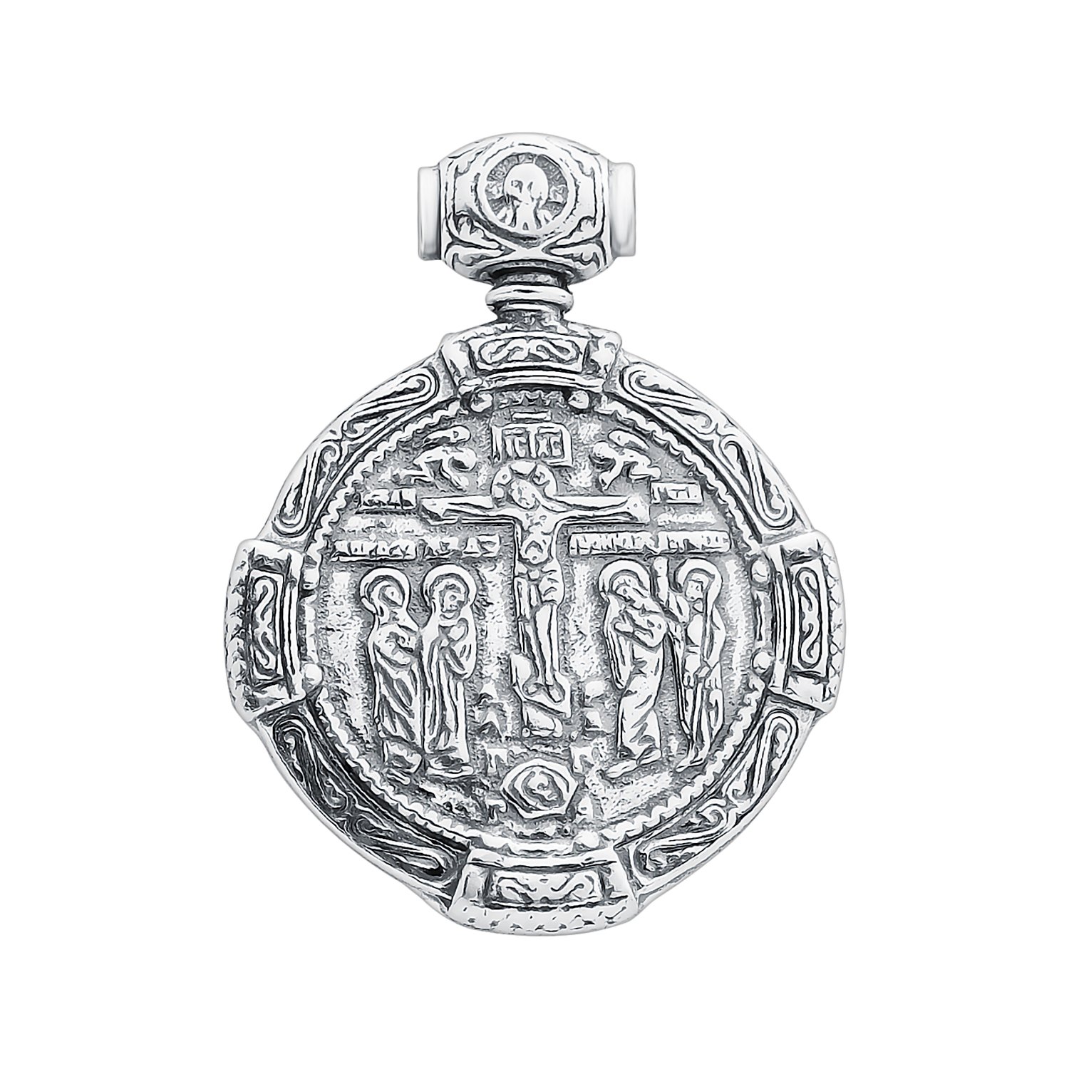 Серебряный образок с чернением