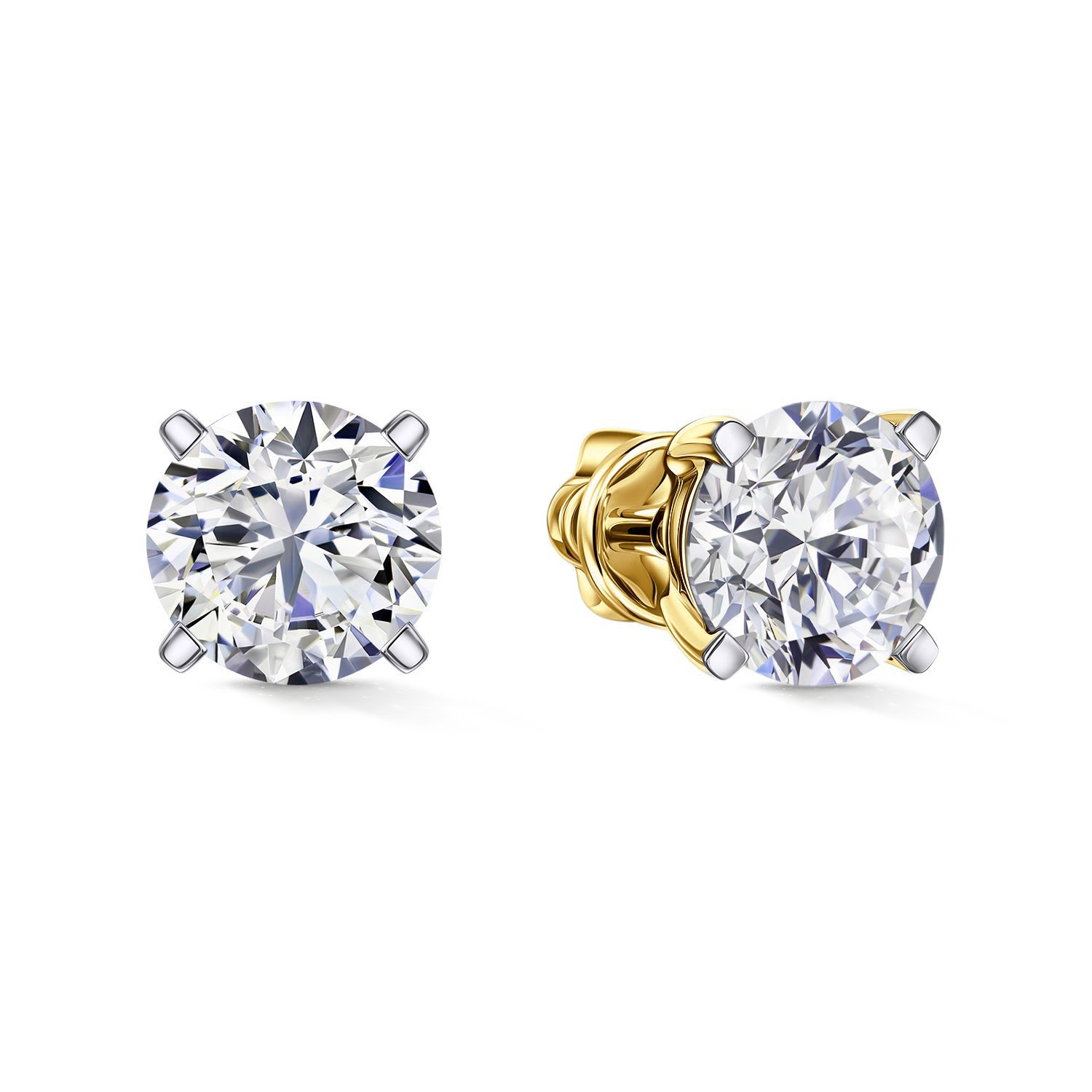 Фото «Золотые серьги SMART DIAMONDS 2,08 карата»