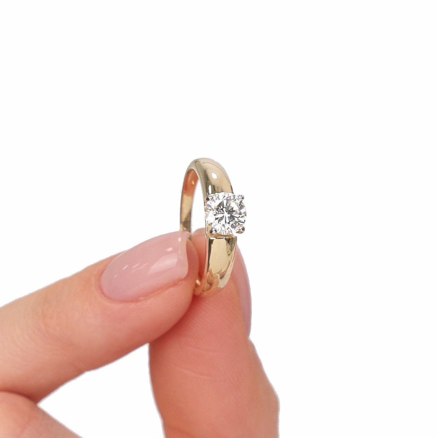 Фото «Золотое кольцо SMART DIAMONDS 0,79 карата»