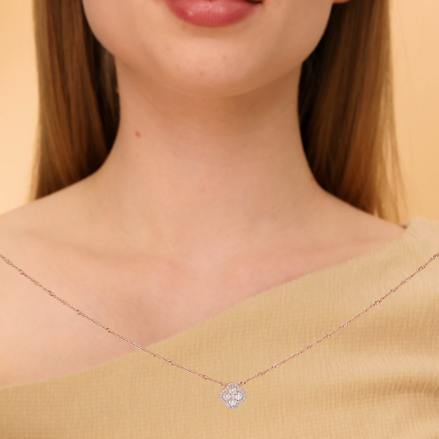Фото «Золотая подвеска SMART DIAMONDS 0,53 карата»