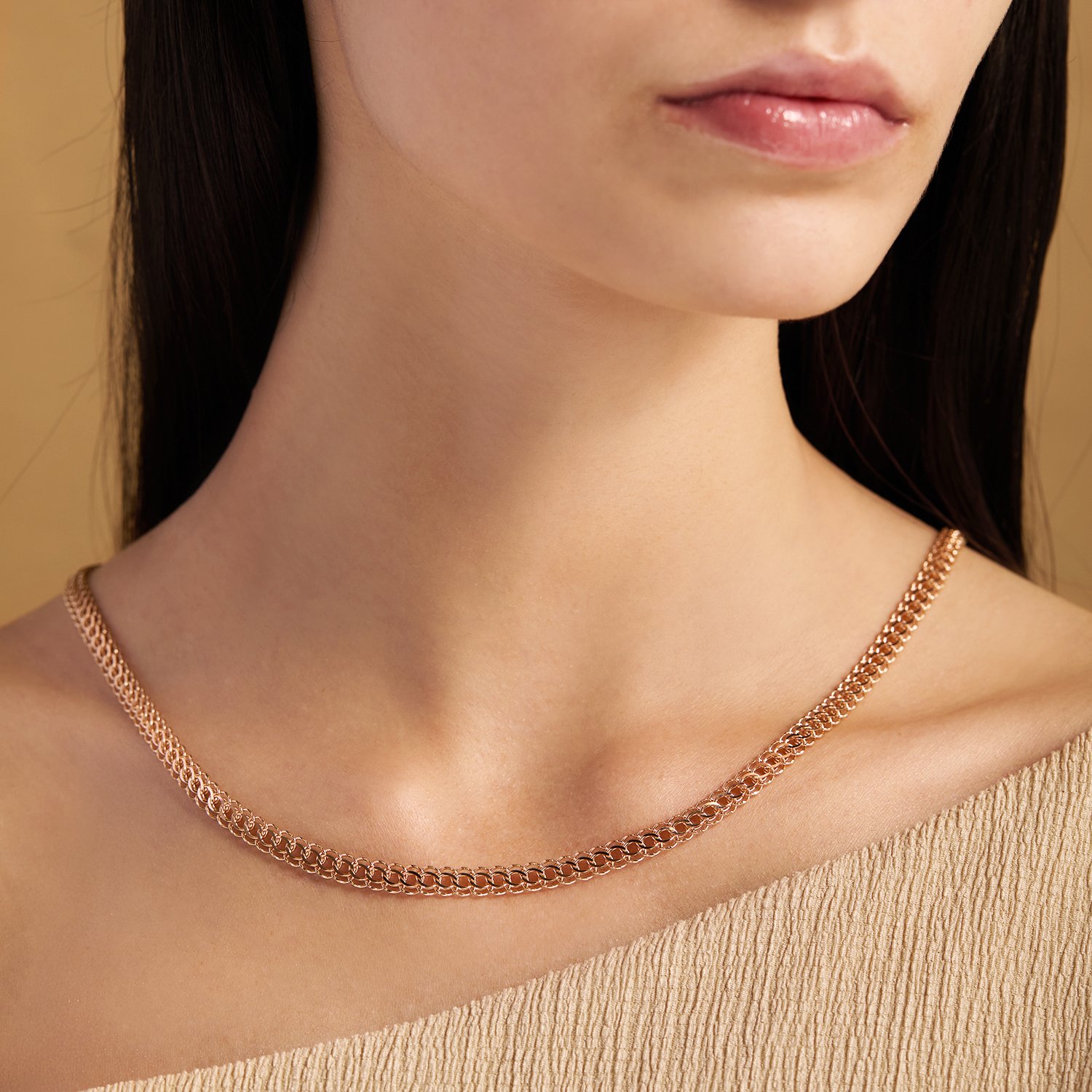 Золотая цепь полновесная