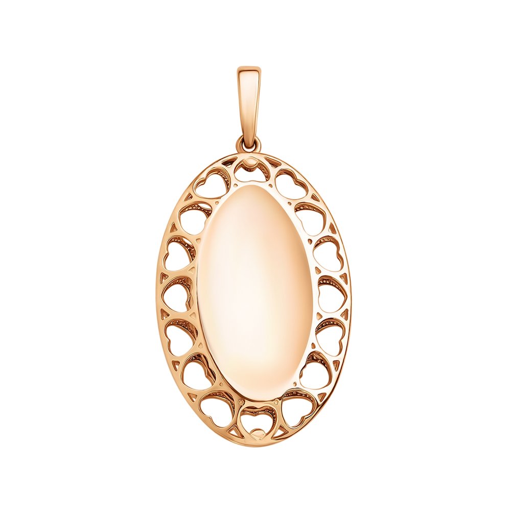 Золотая подвеска «Икона Николай Чудотворец»