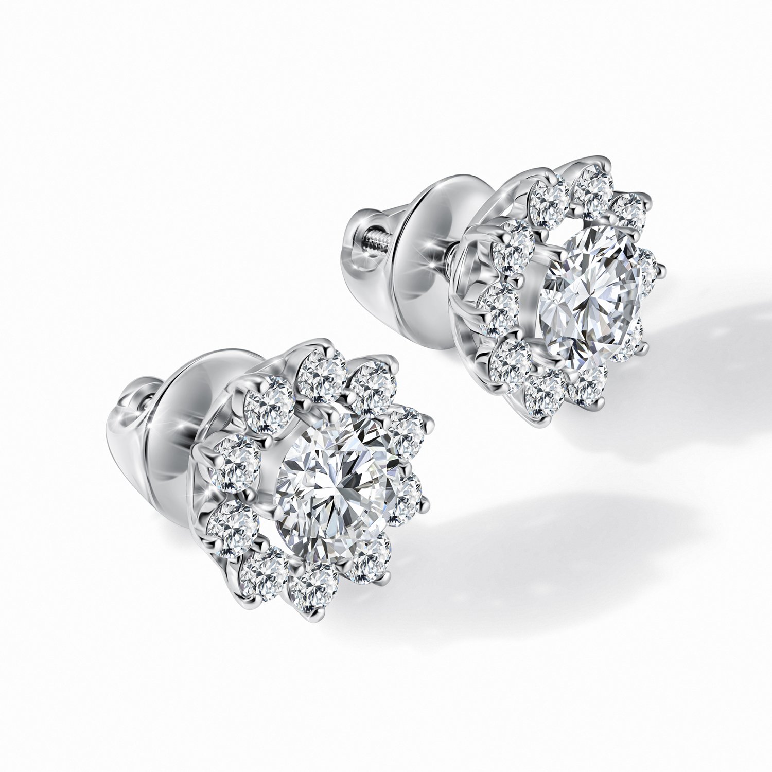 Золотые серьги SMART DIAMONDS