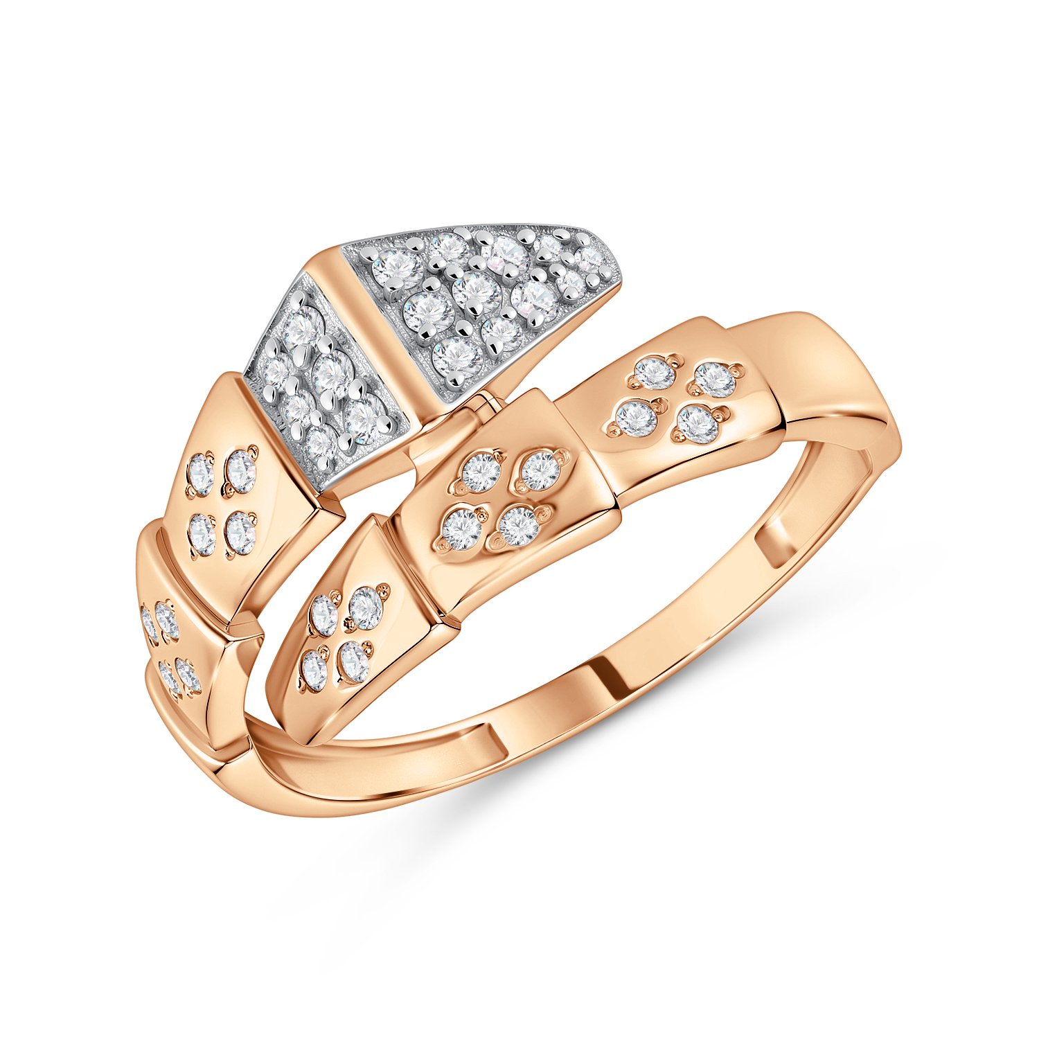 Фото «Золотое кольцо с фианитами»