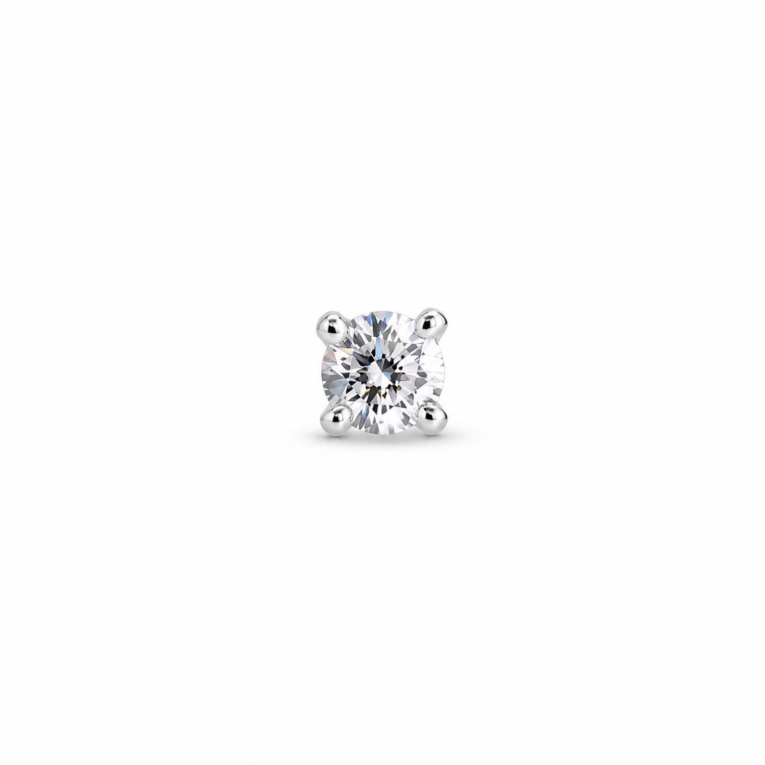 Золотая серьга SMART DIAMONDS