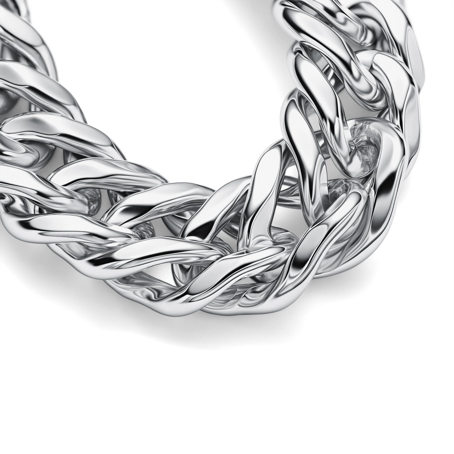 Серебряный браслет полновесный