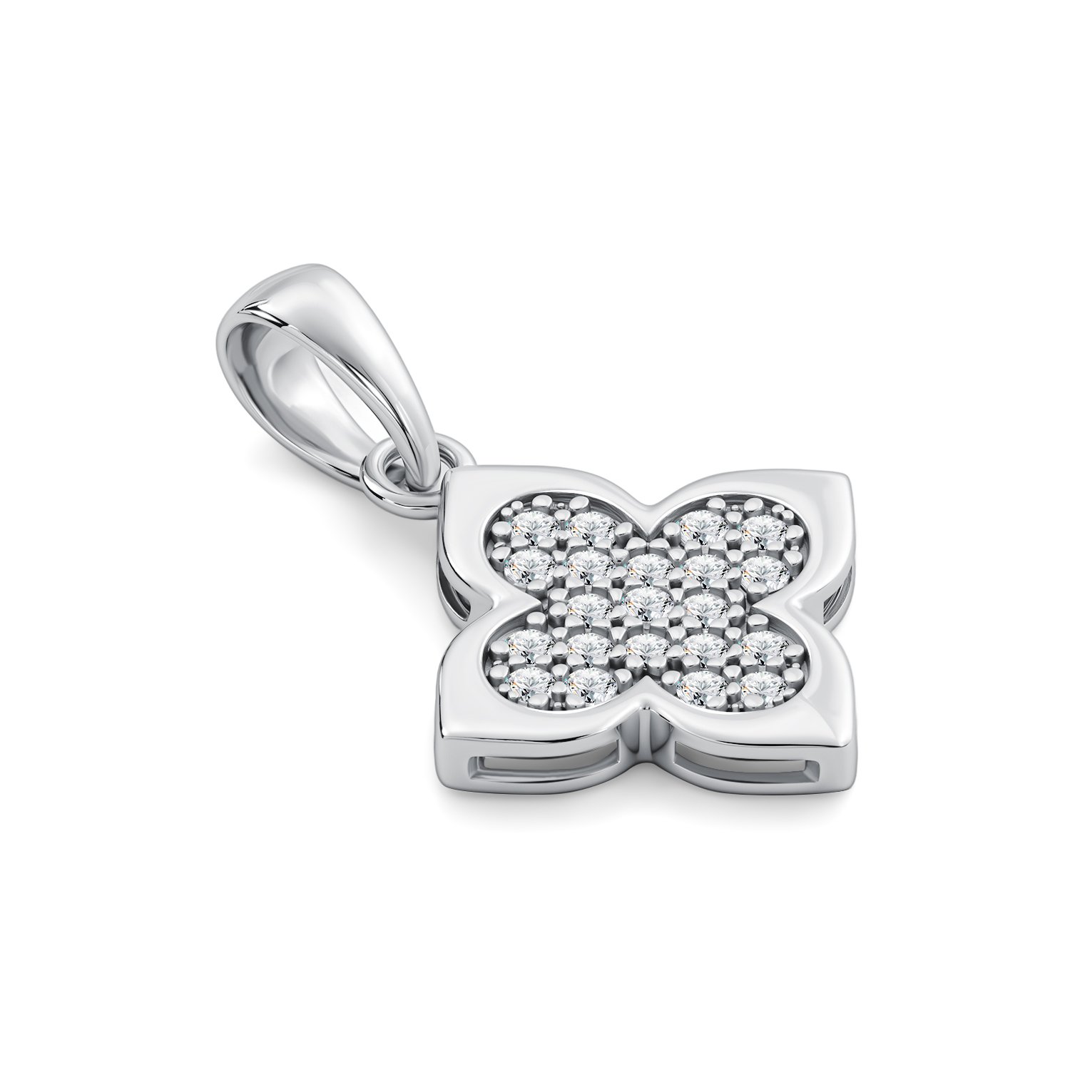 Золотая подвеска с бриллиантами