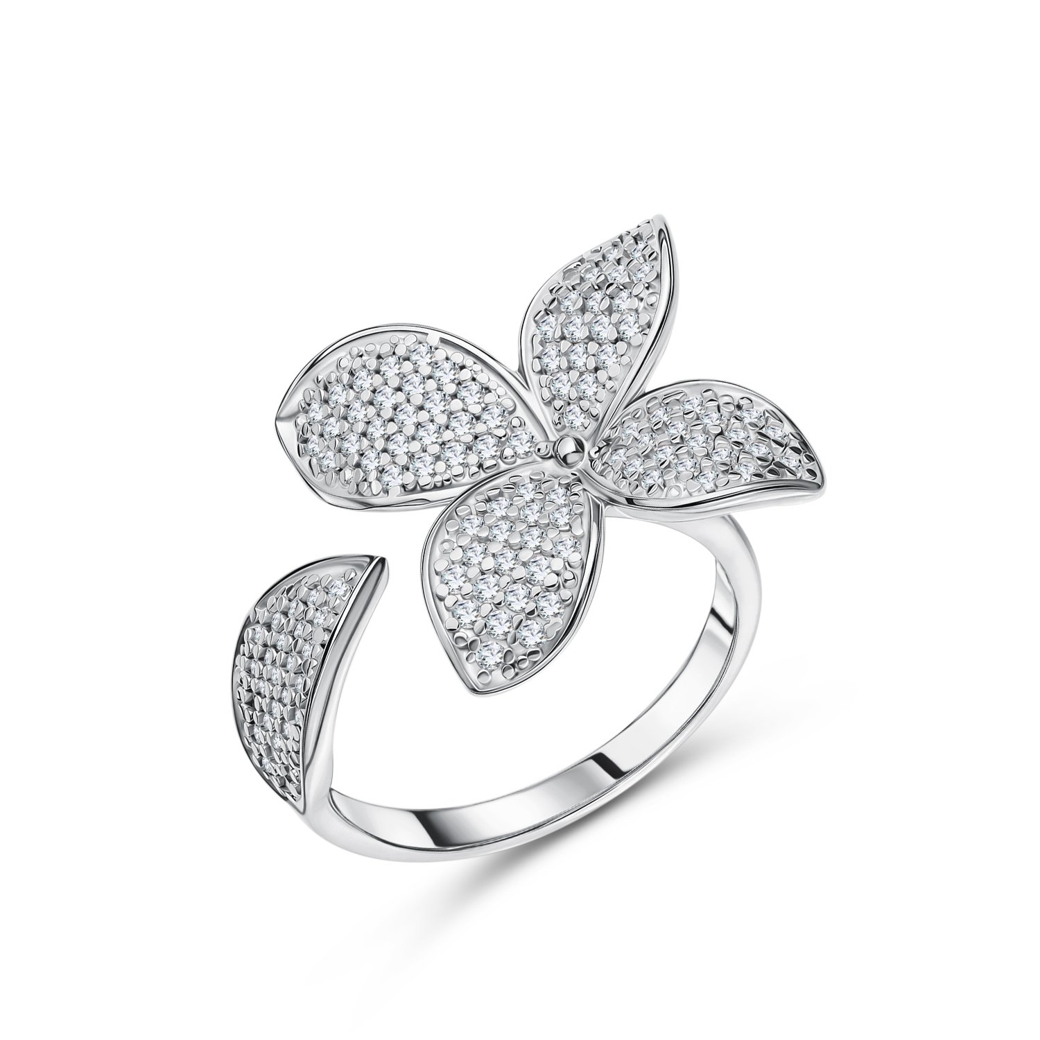 Фото «Серебряное кольцо с фианитами»