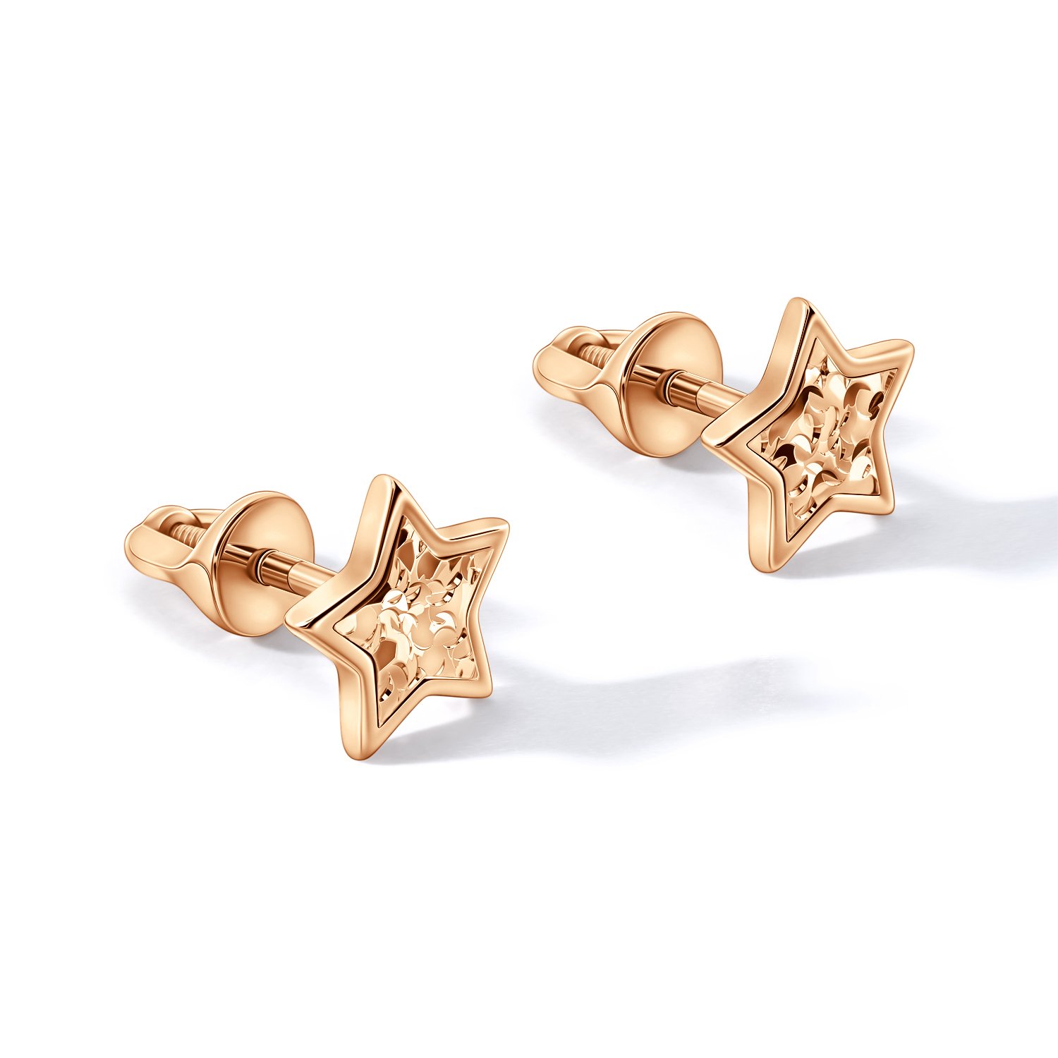 Золотые серьги