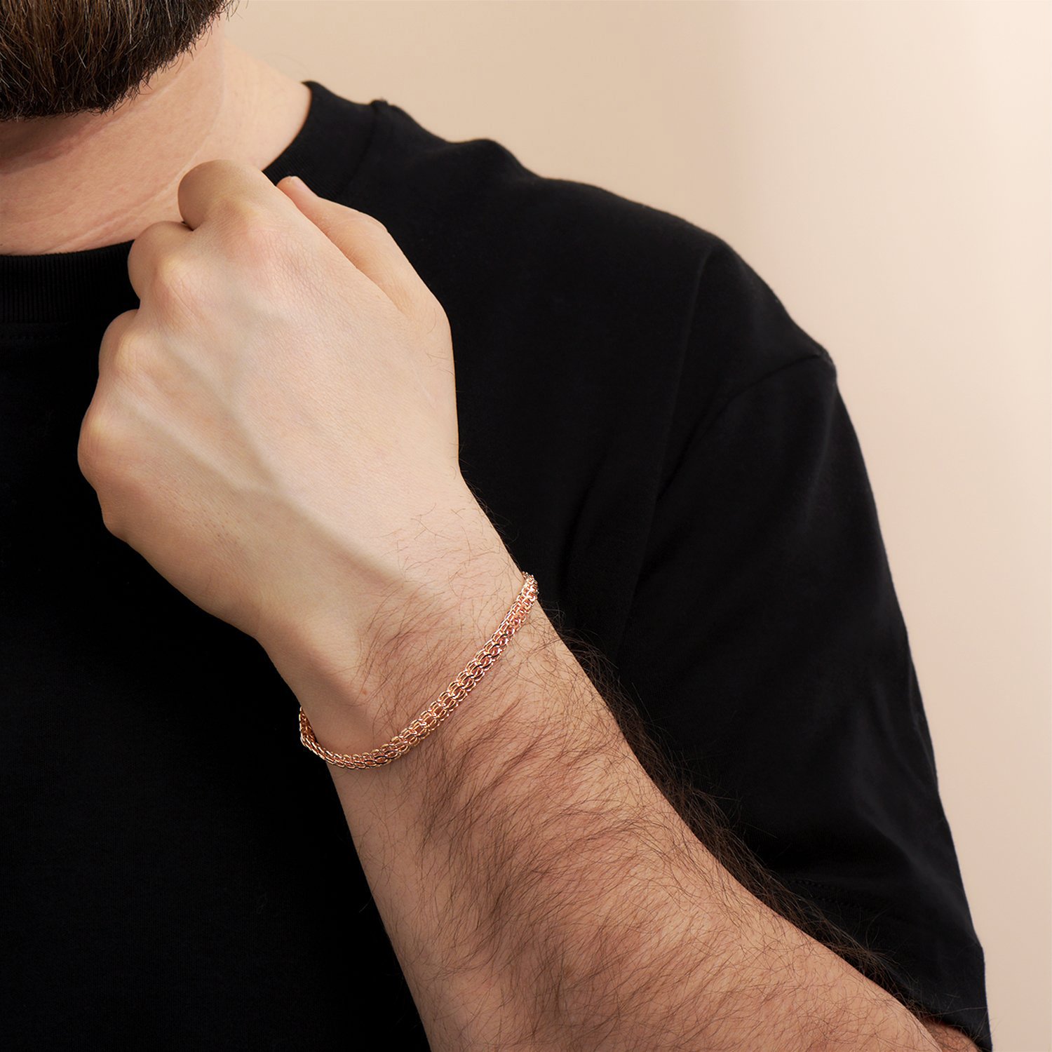 Золотой браслет полновесный