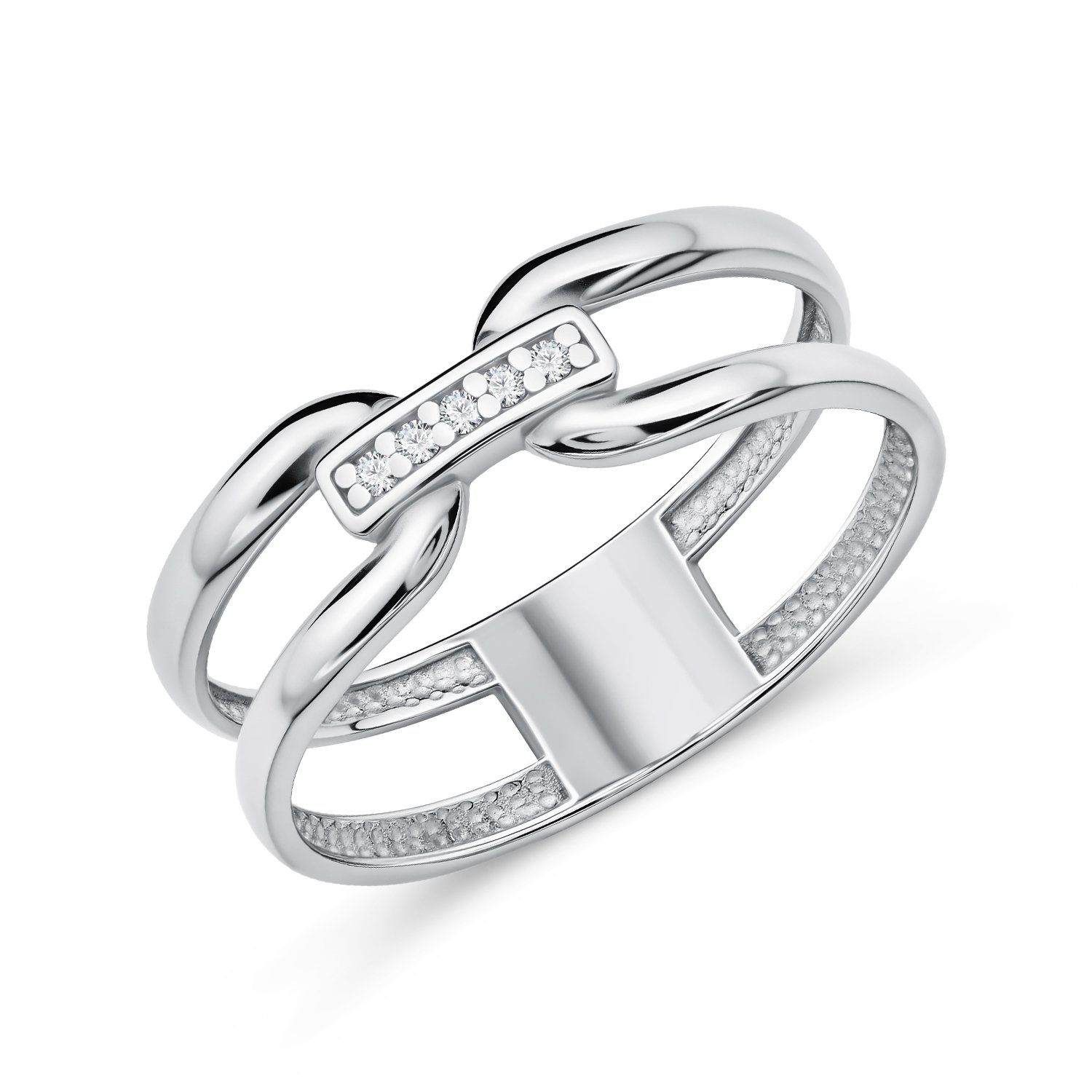 Фото «Серебряное кольцо с фианитами»