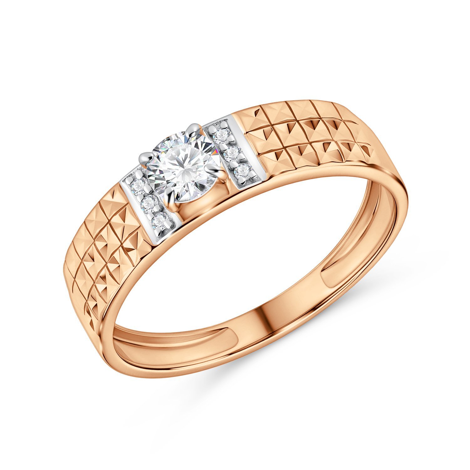 Фото «Золотое кольцо с фианитами»