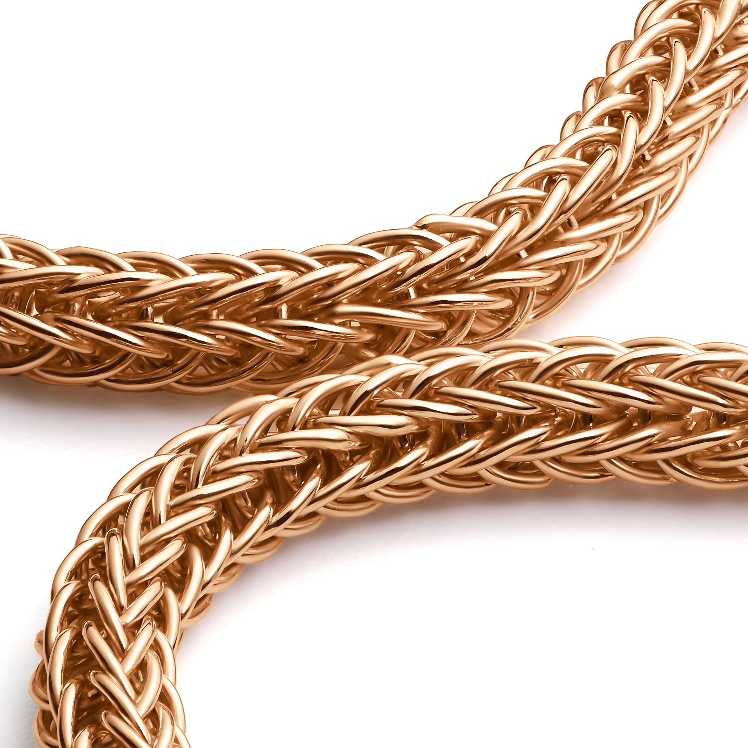 Золотая цепь ручной работы полновесная