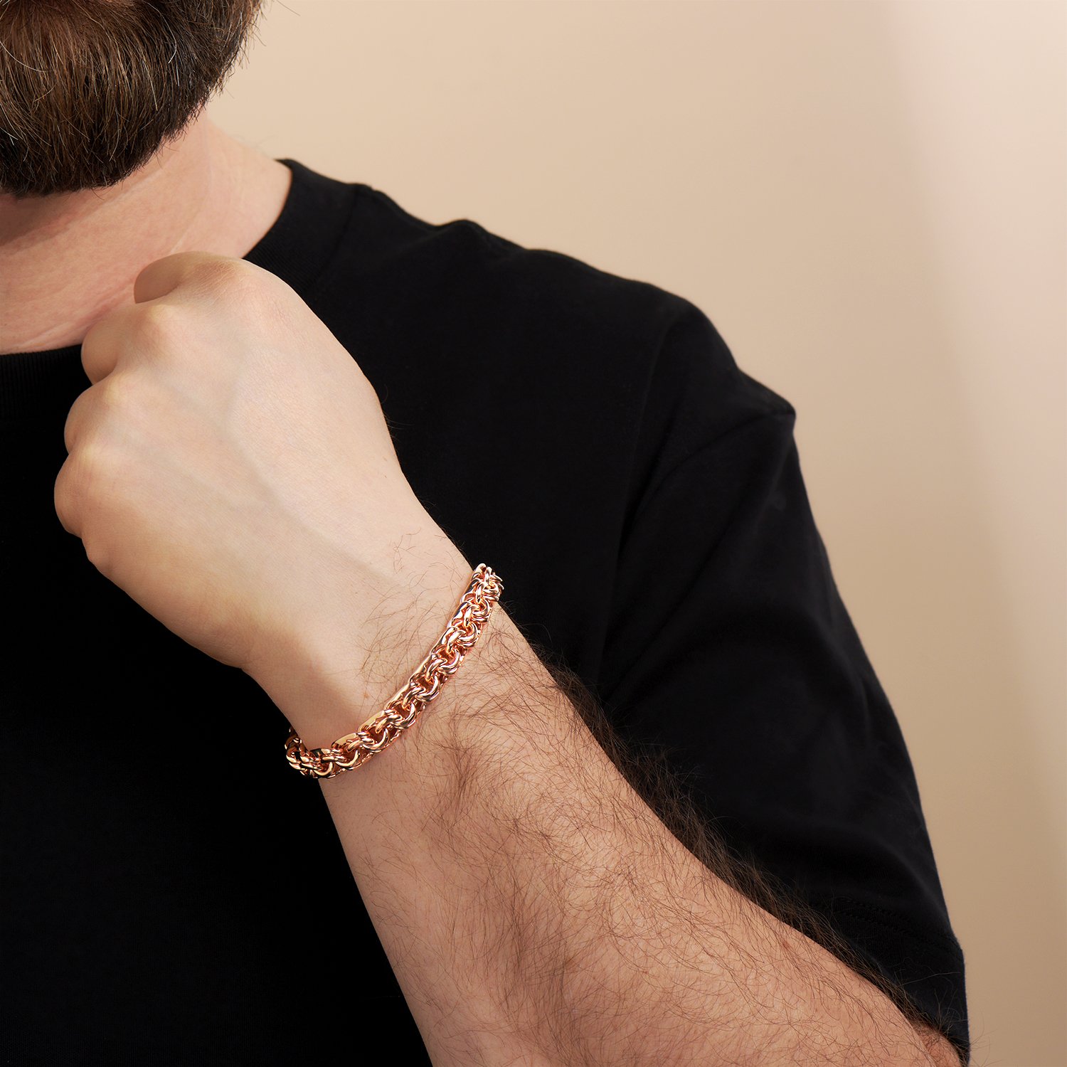 Золотой браслет полновесный