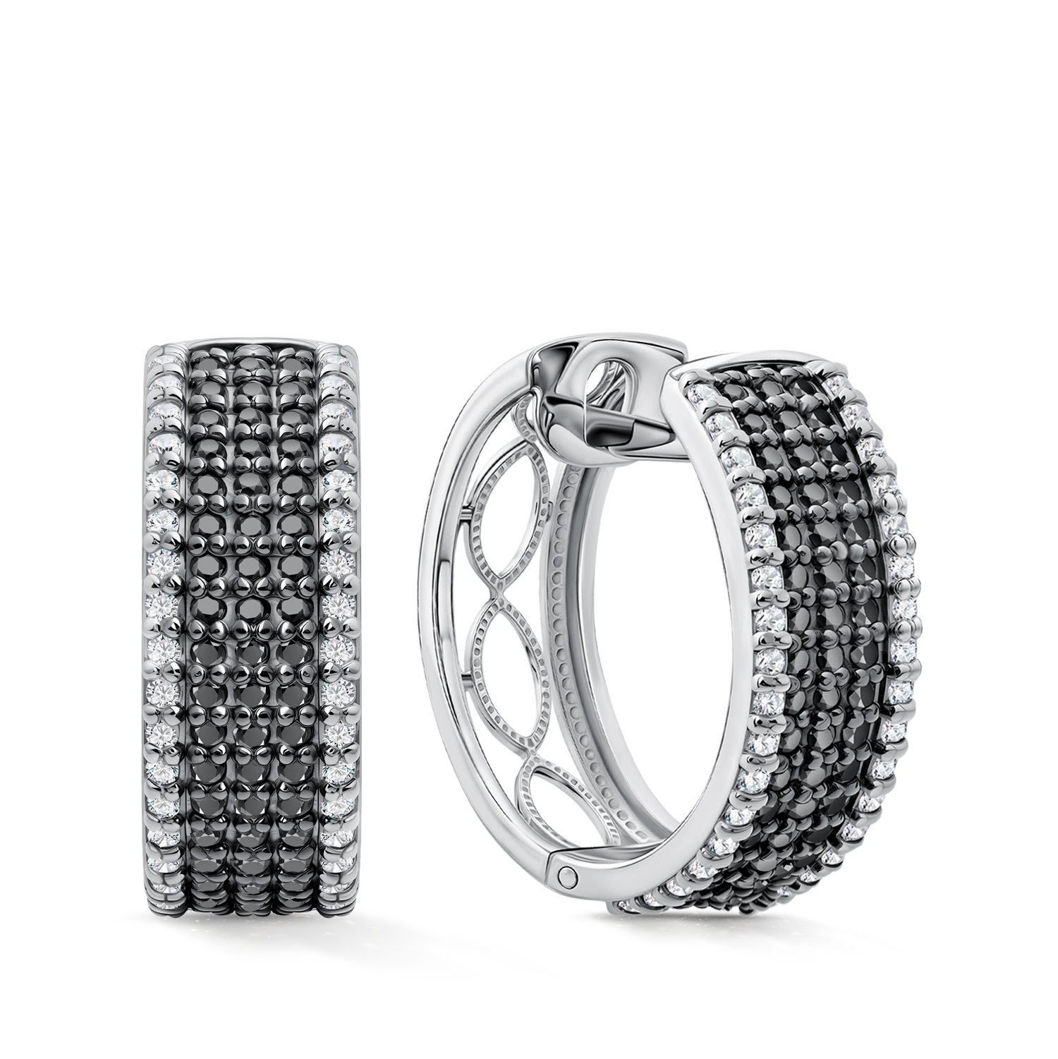 Фото «Золотые серьги с бриллиантами»