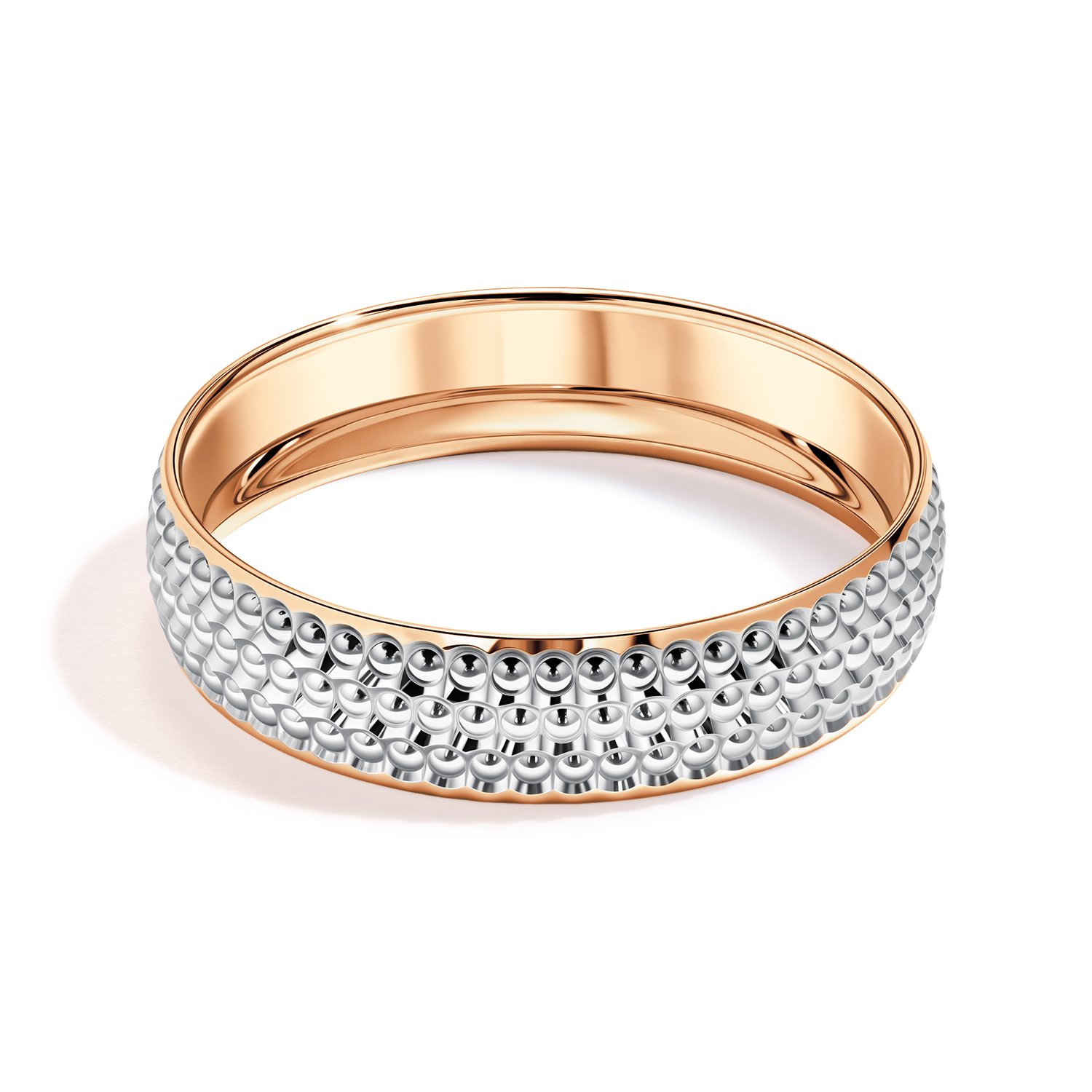 Золотое обручальное кольцо