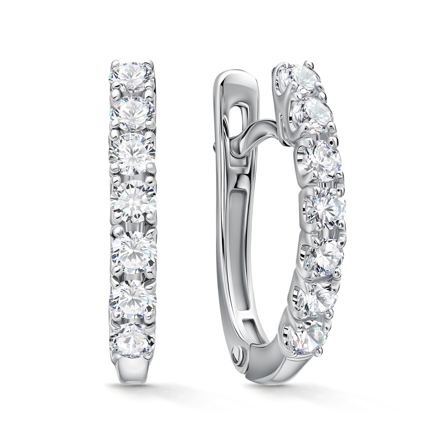 Фото «Золотые серьги с бриллиантами»