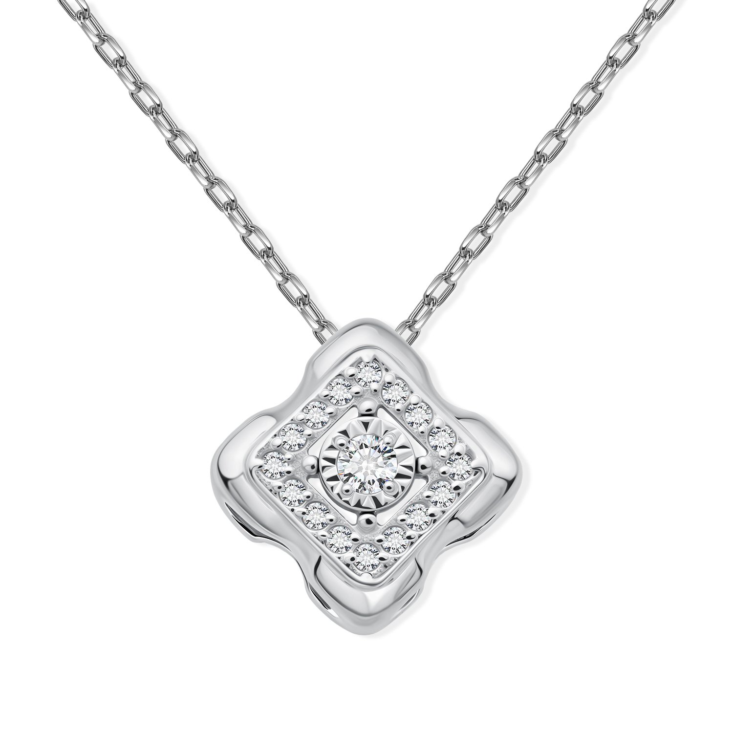 Фото «Золотая подвеска с бриллиантами»