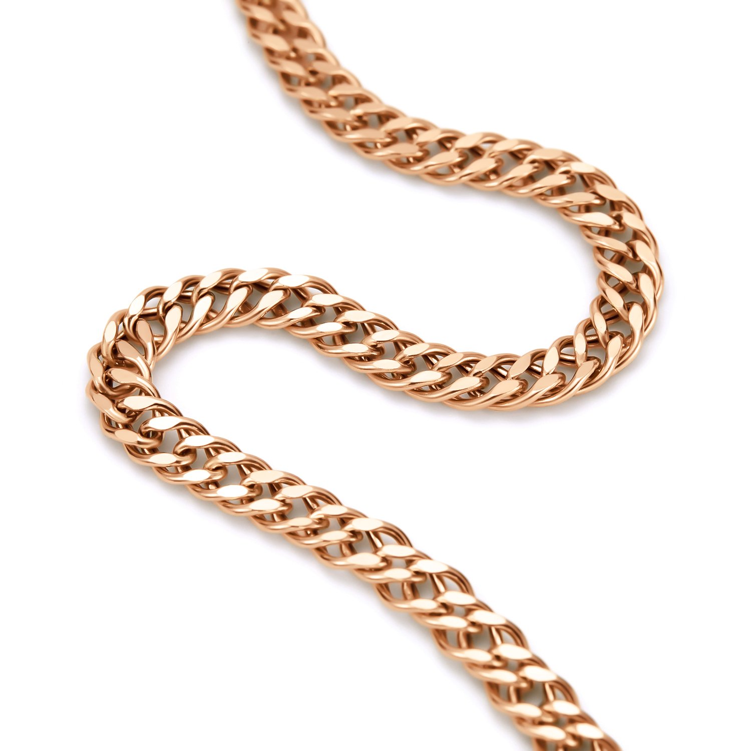 Золотой браслет облегченный