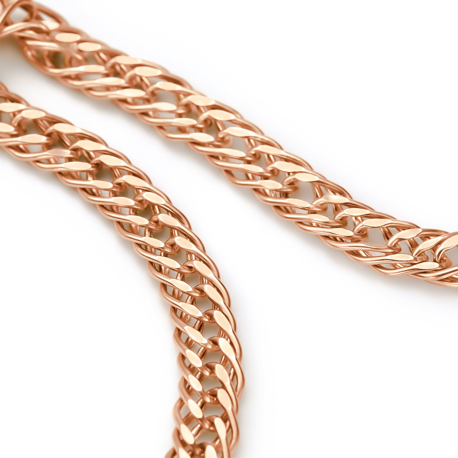 Золотой браслет облегченный