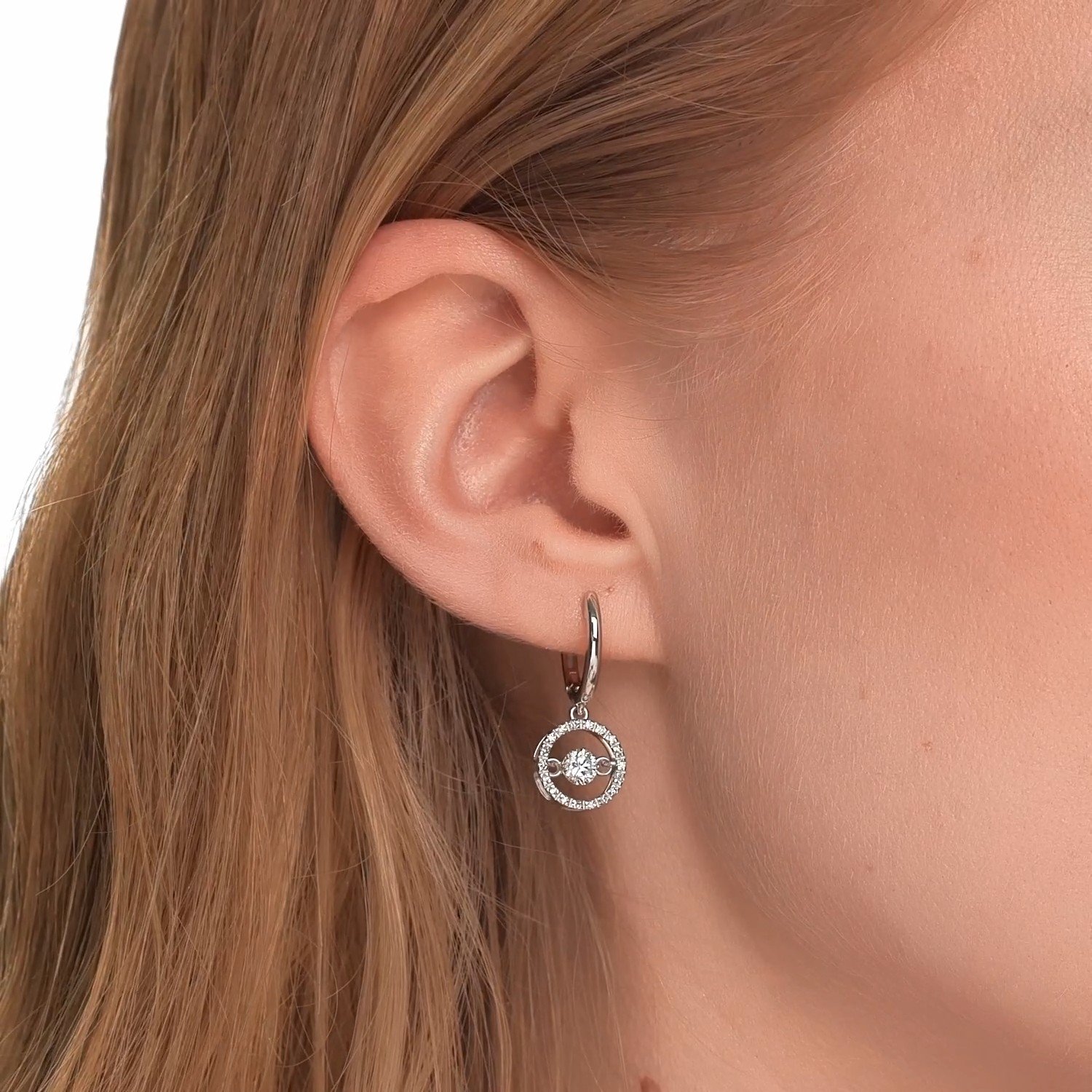 Золотые серьги SMART DIAMONDS 0,81 карата