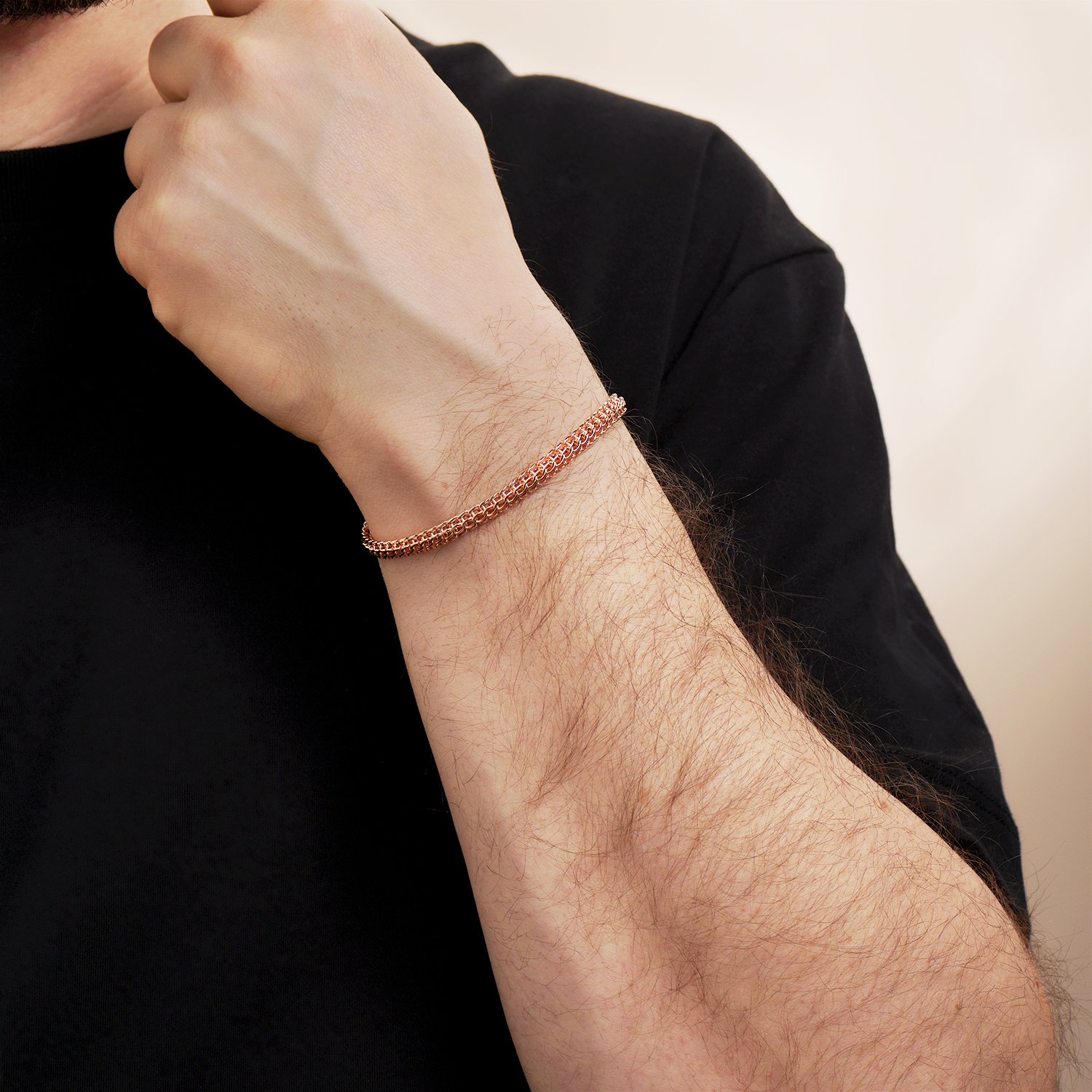 Золотой браслет полновесный