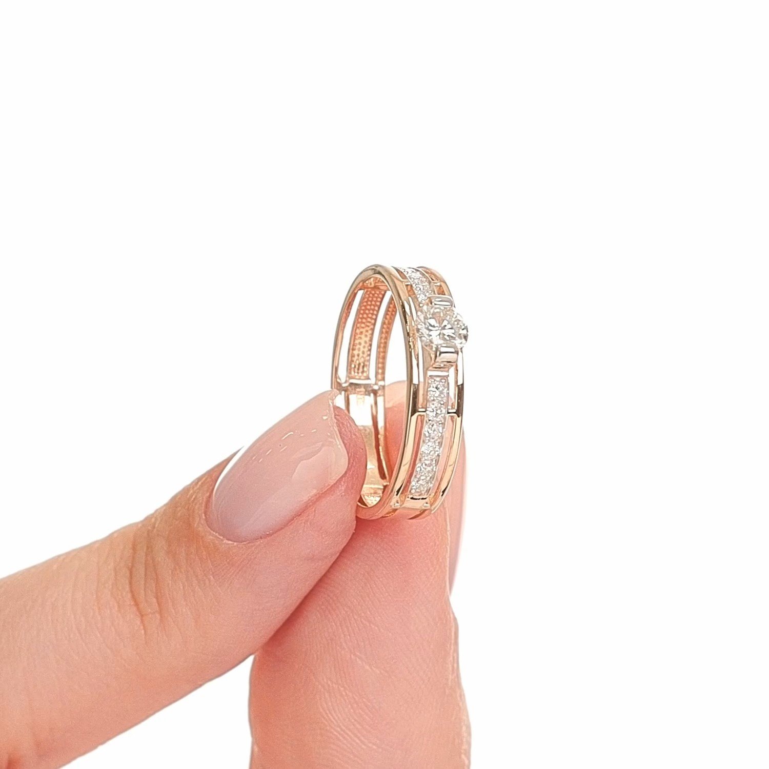 Золотое кольцо SMART DIAMONDS 0,53 карата