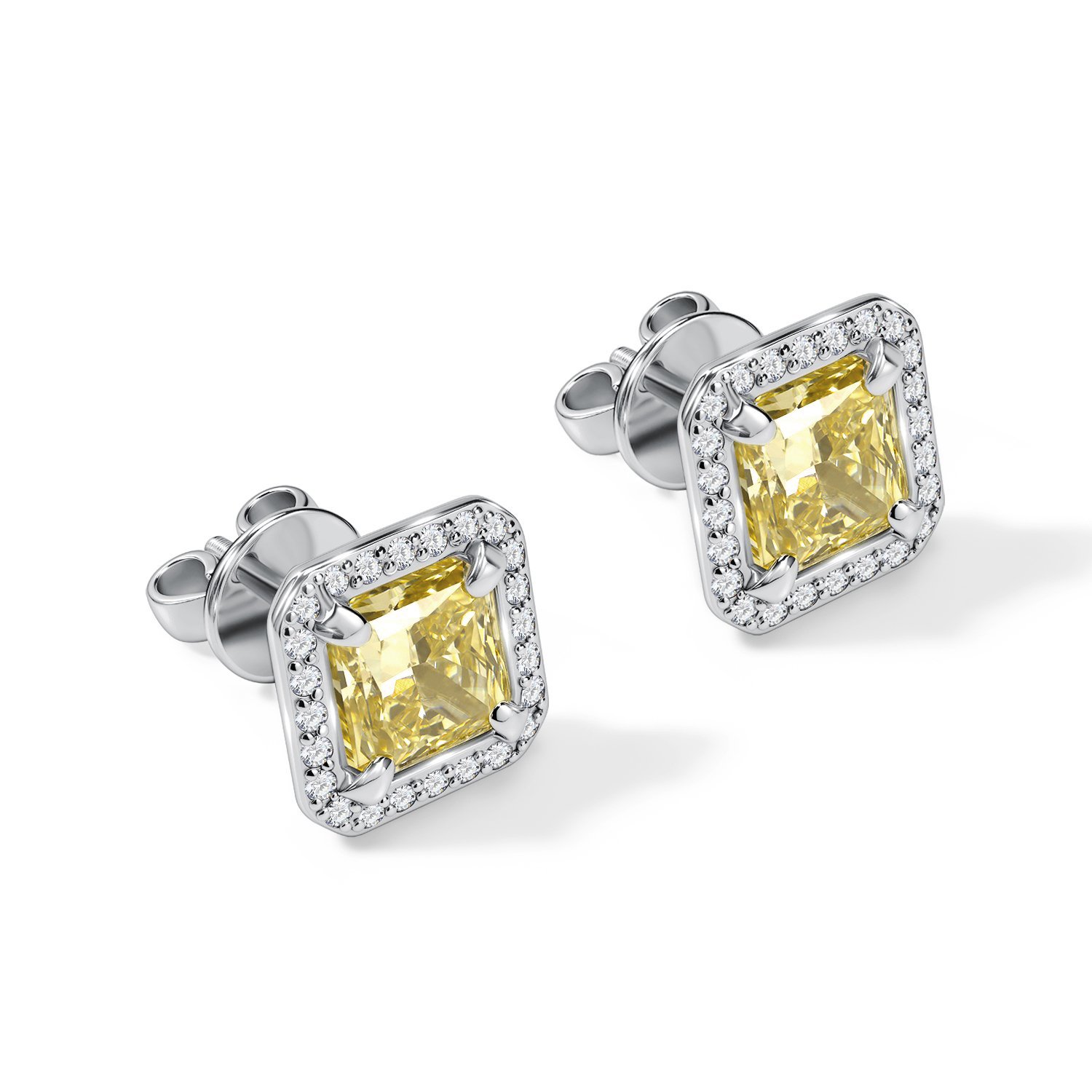 Золотые серьги SMART DIAMONDS 2,98 карата