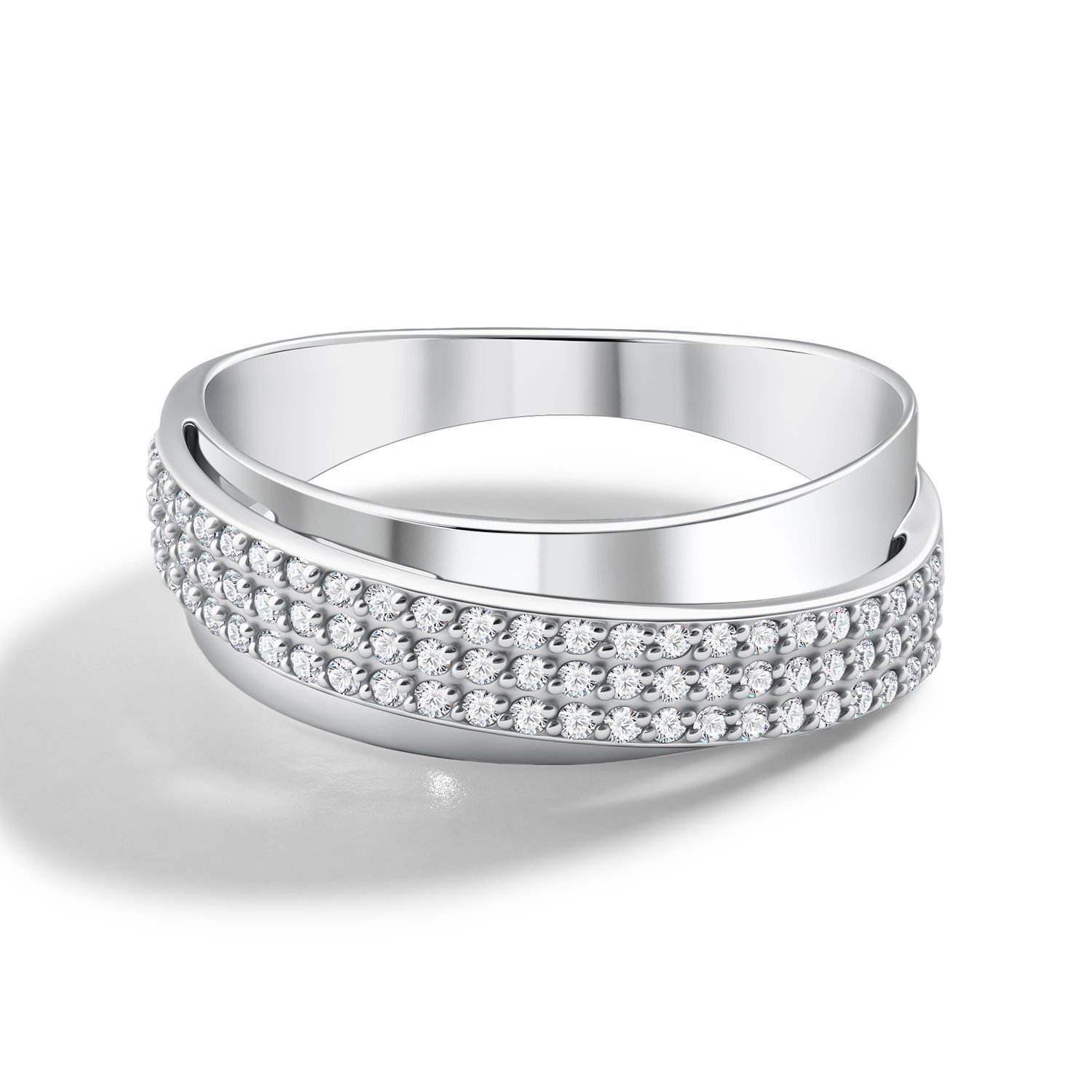 Золотое кольцо с бриллиантами