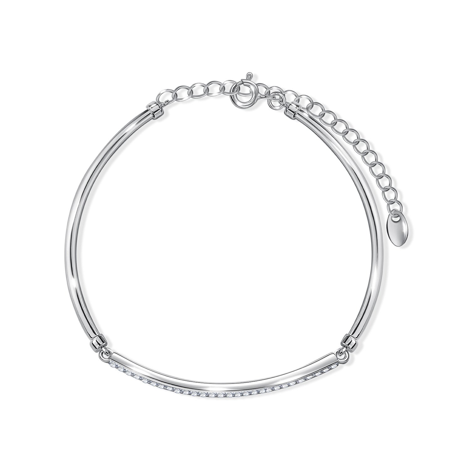 Золотой браслет с бриллиантами