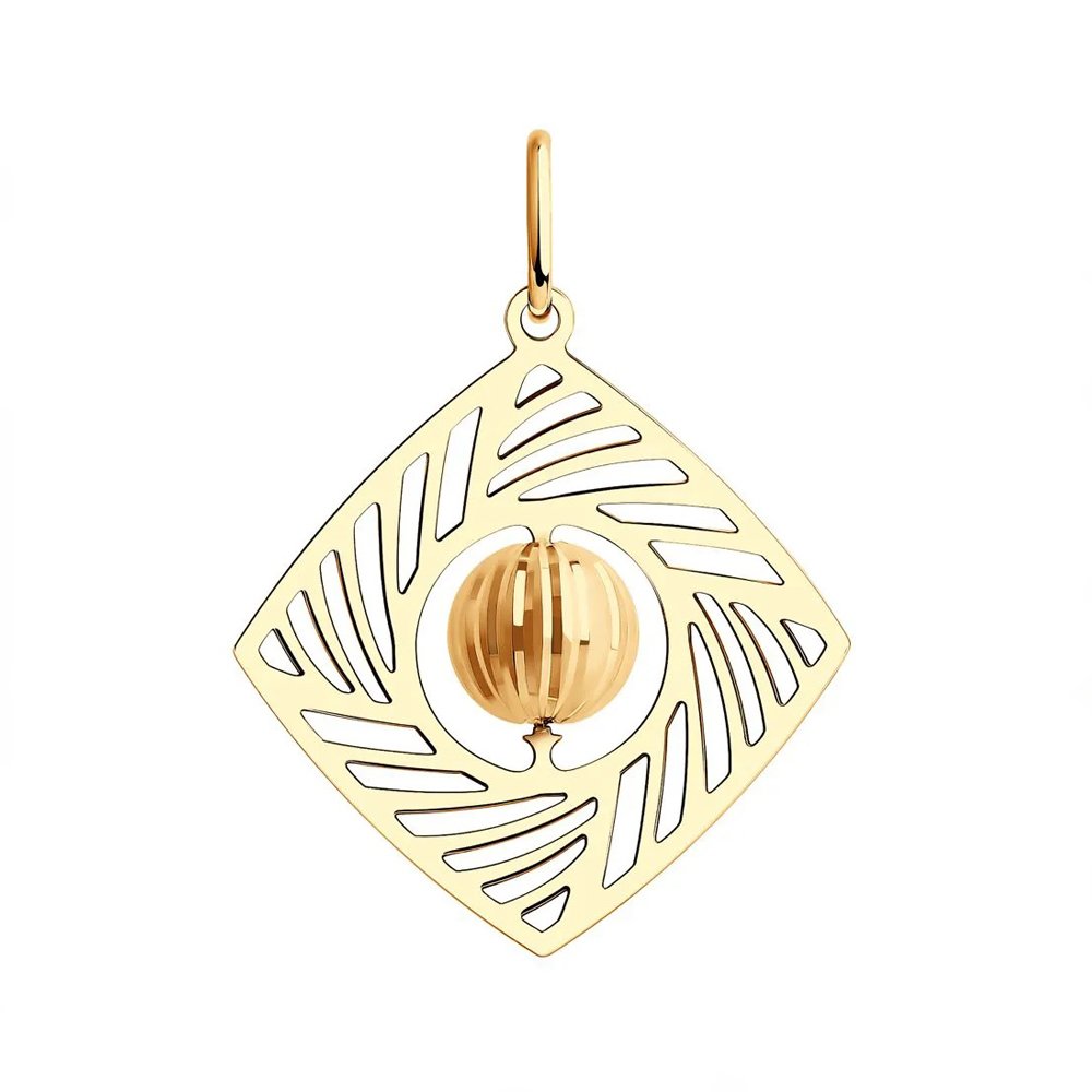 Золотая подвеска SOKOLOV