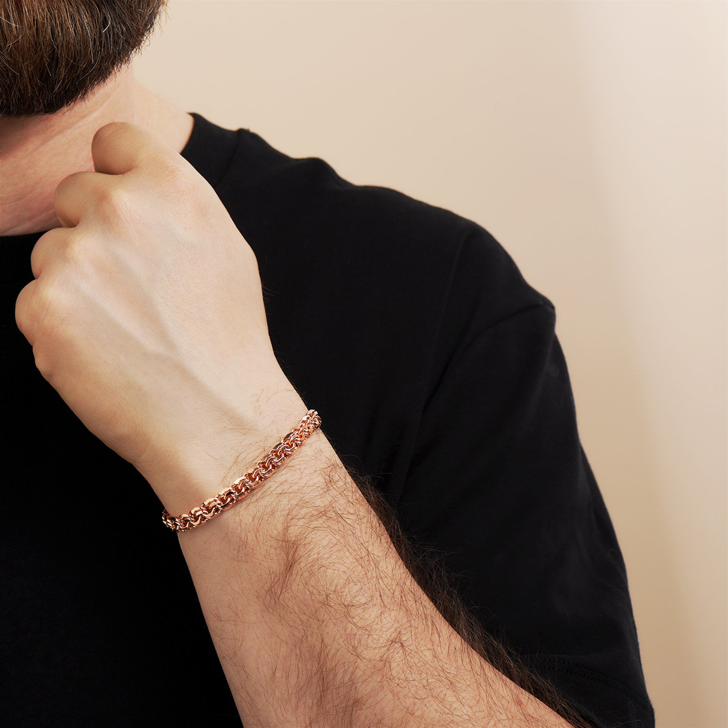 Золотой браслет полновесный