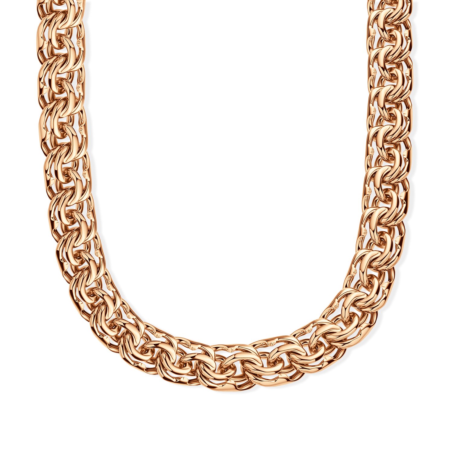 Золотая цепь ручной работы полновесная