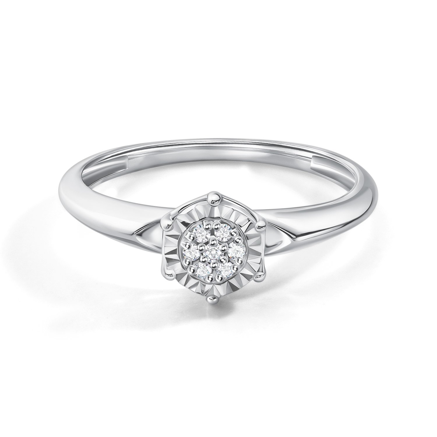 Золотое кольцо с бриллиантами