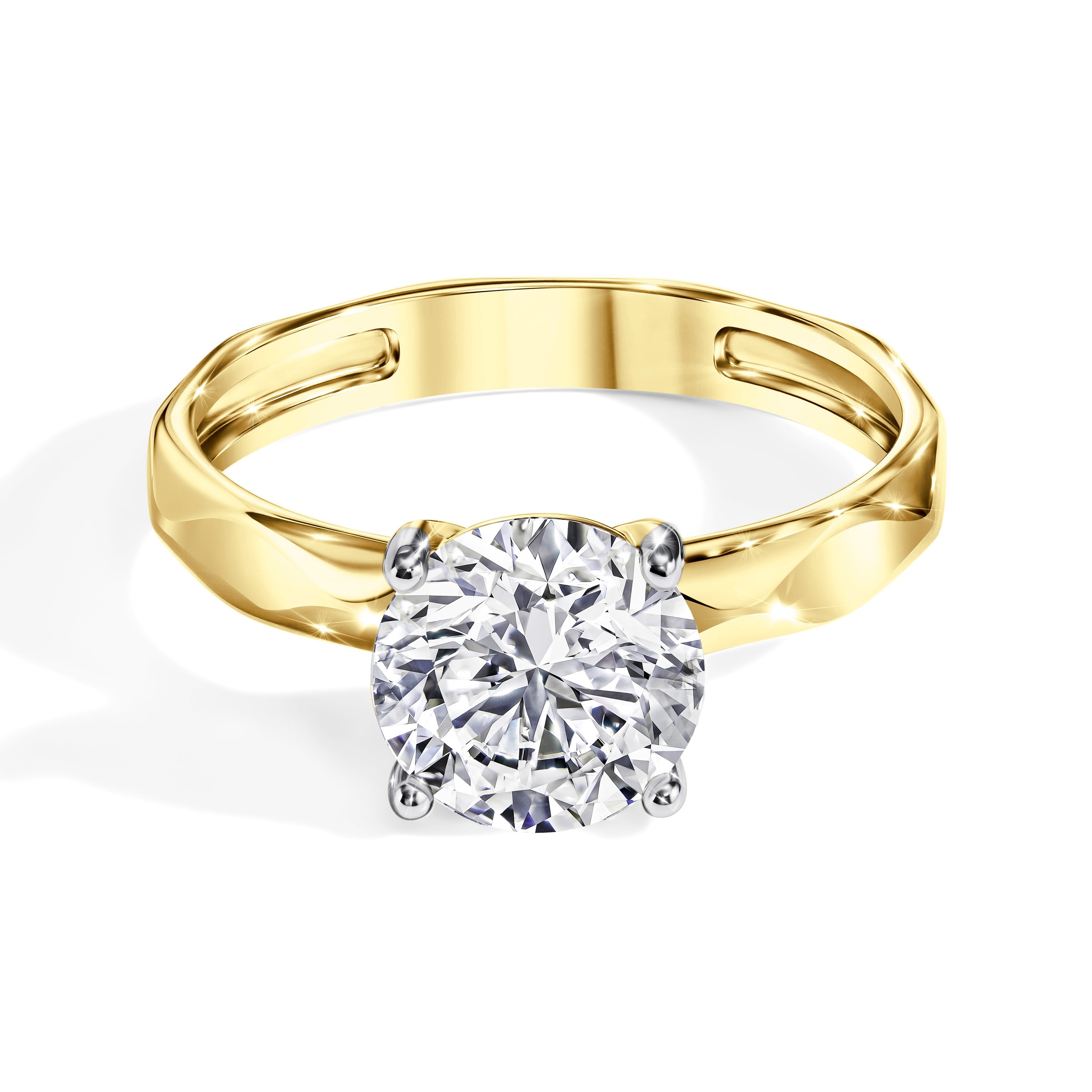 Золотое кольцо SMART DIAMONDS