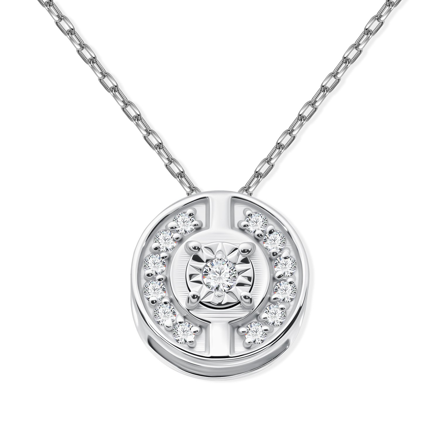 Фото «Золотая подвеска с бриллиантами»